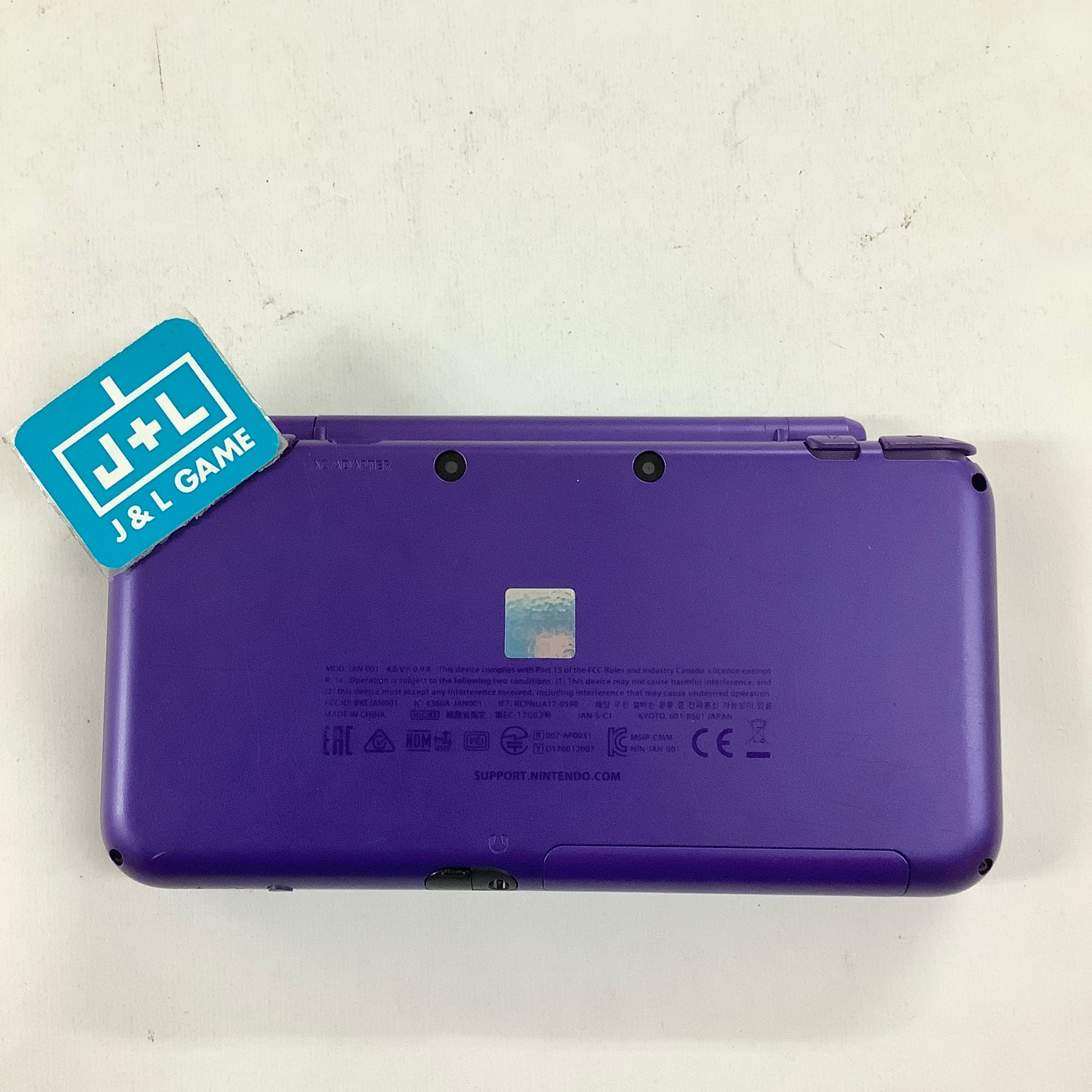 New Nintendo 2DS XL Console (Purple + Silver) - Nintendo 3DS [Pre-Owned] Consoles Nintendo   