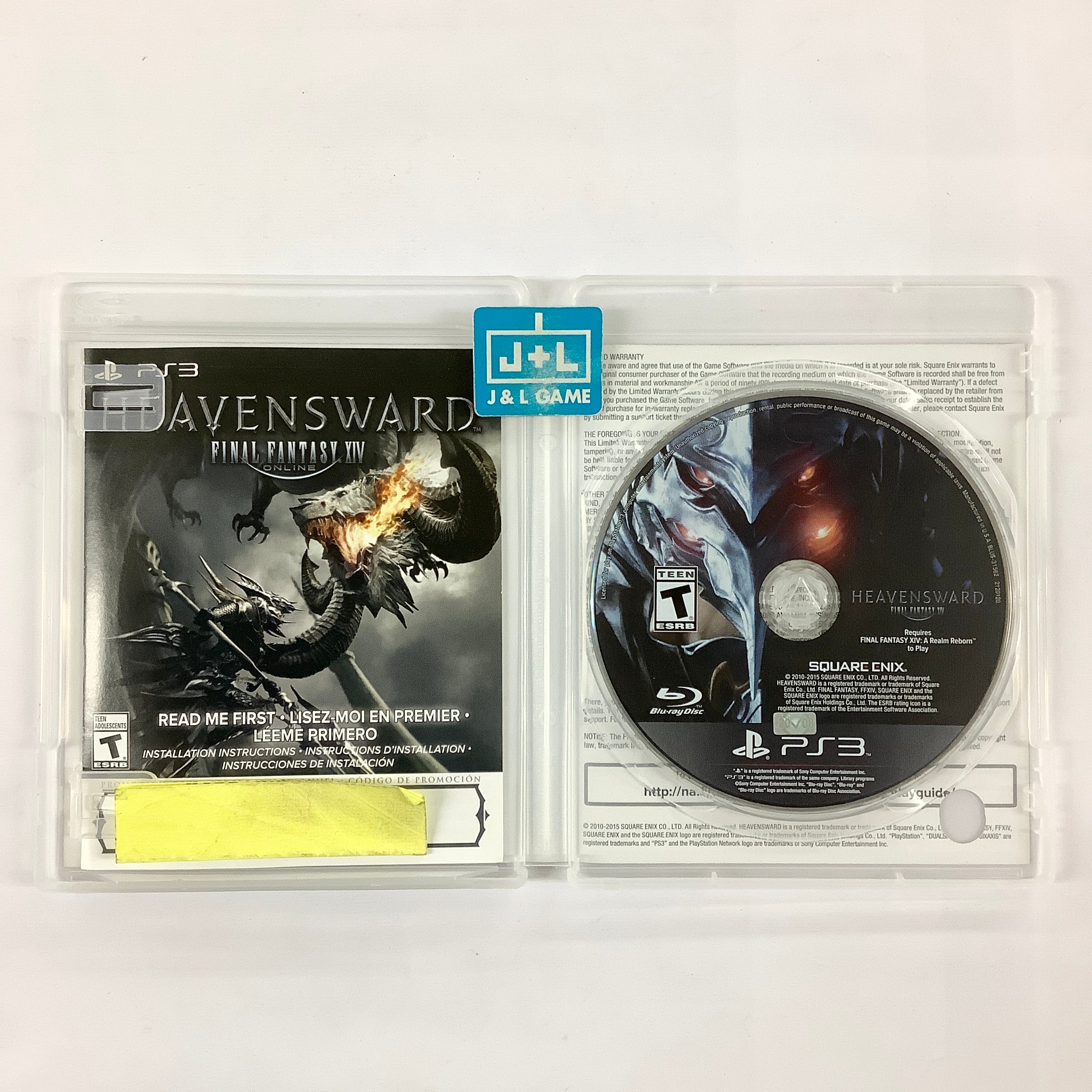 Final Fantasy XIV: Heavensward Collector's Edition hotsell For Playstation 3