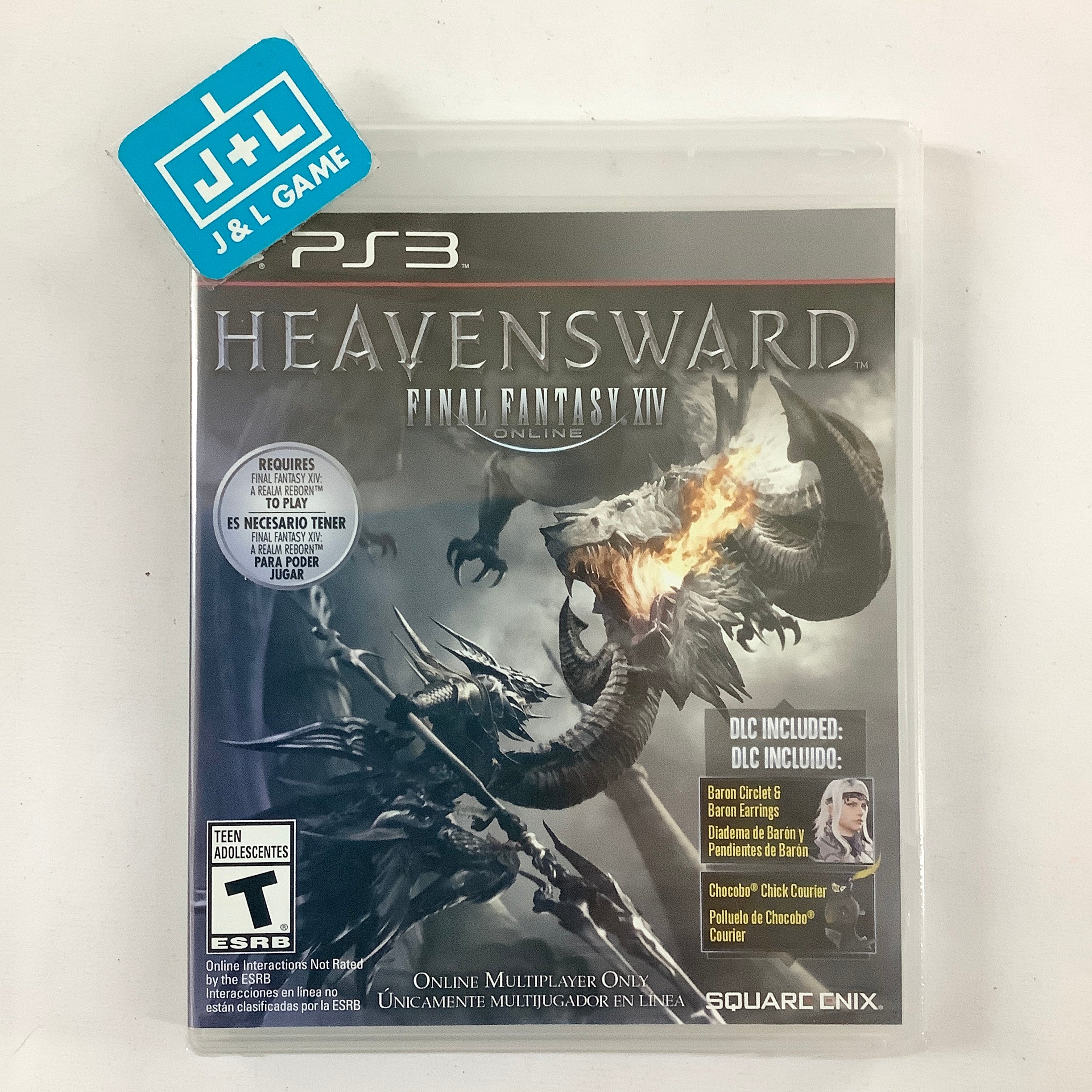 Final Fantasy XIV Online: Heavensward - (PS3) PlayStation 3 Video Games Square Enix   