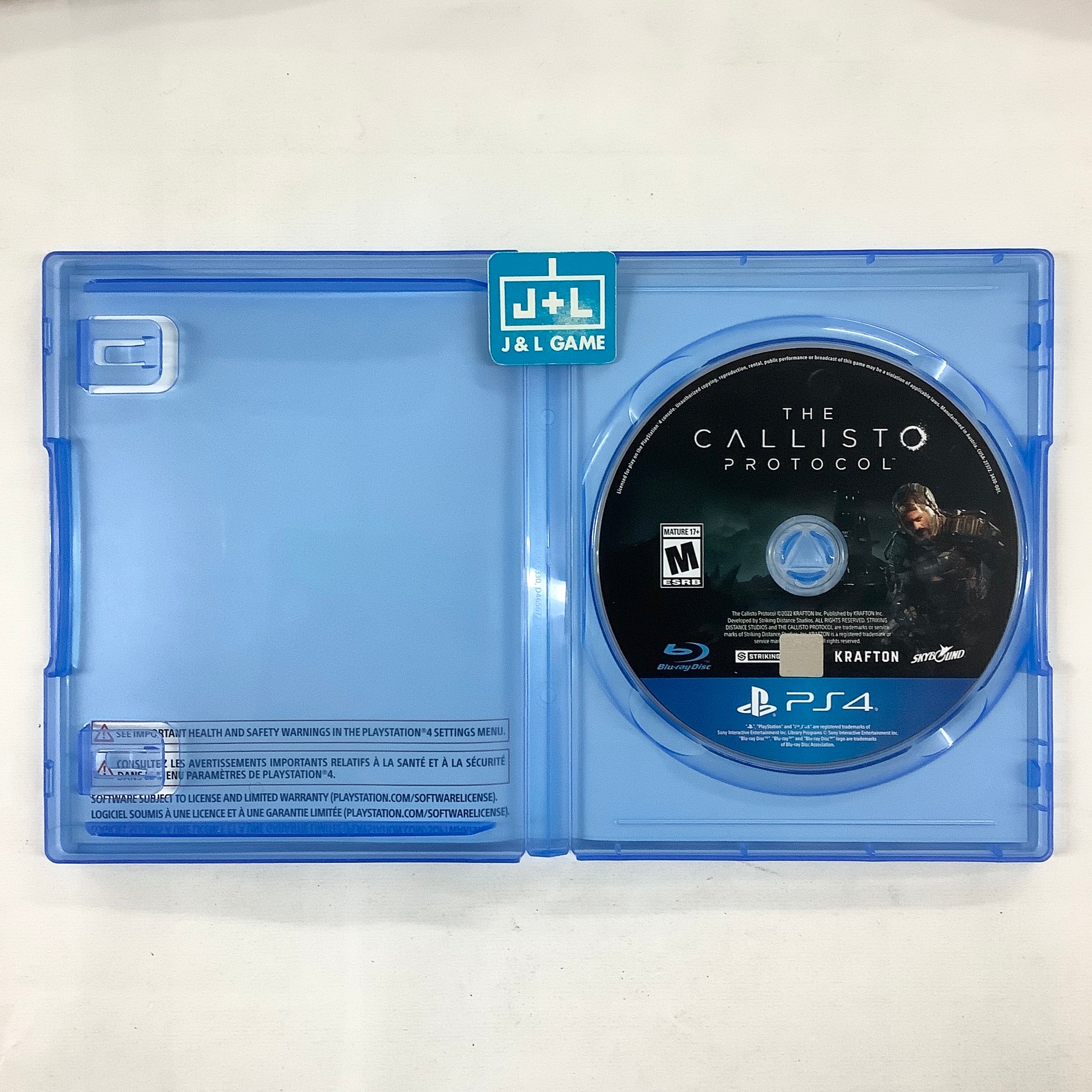 The Callisto Protocol - (PS4) PlayStation 4 [Pre-Owned] Video Games Krafton