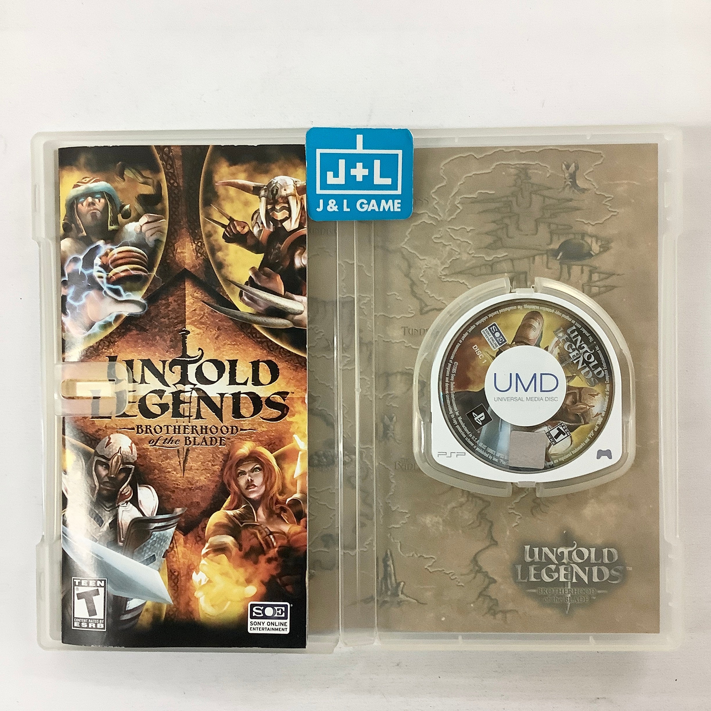 Untold Legends: Brotherhood of the Blade - Sony PSP [Pre-Owned] Video Games Sony Online Entertainment   