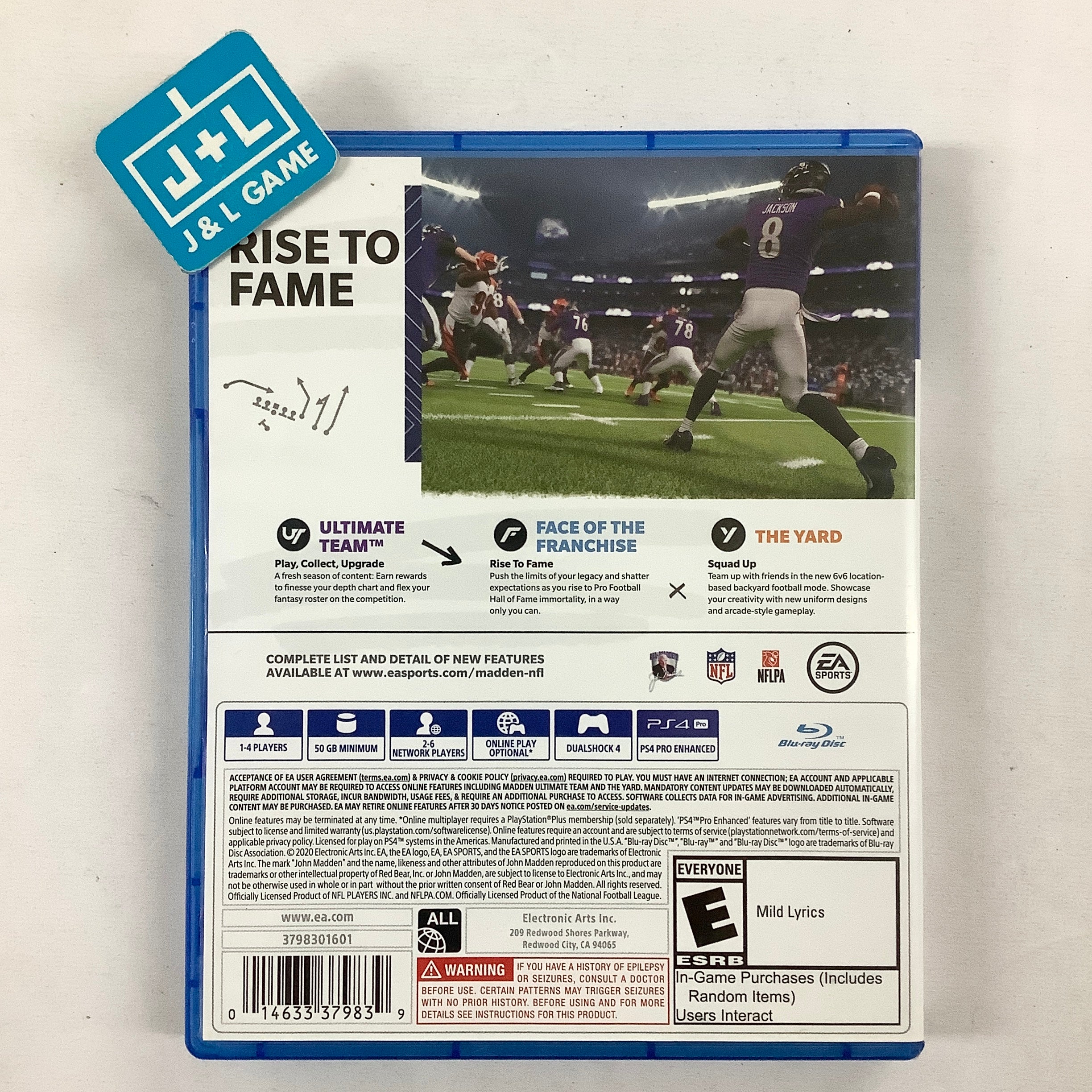 Madden NFL 21 - (PS4) PlayStation 4 [Pre-Owned] Video Games Electronic Arts