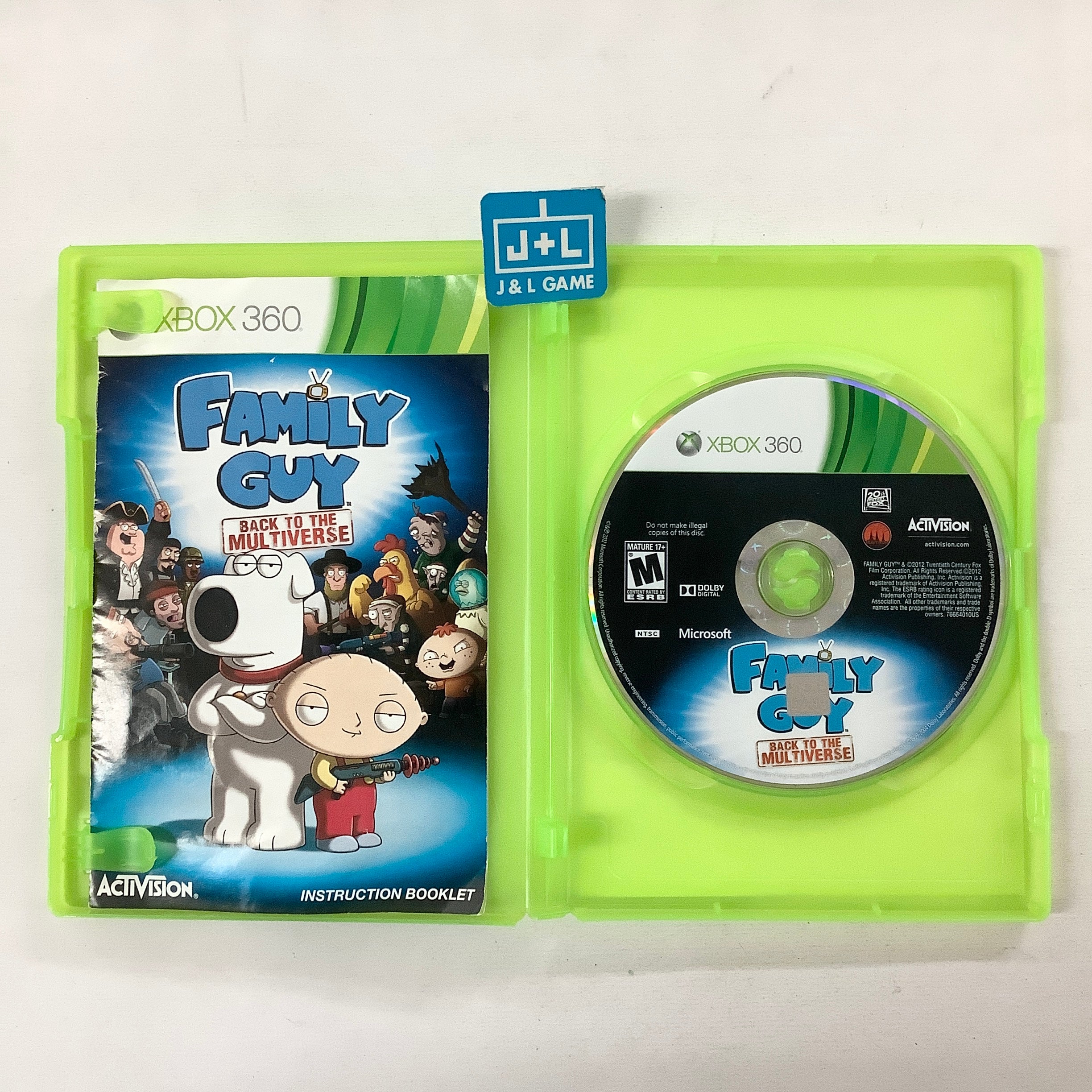 Family Guy: Back to the Multiverse - Xbox 360 [Pre-Owned] Video Games ACTIVISION