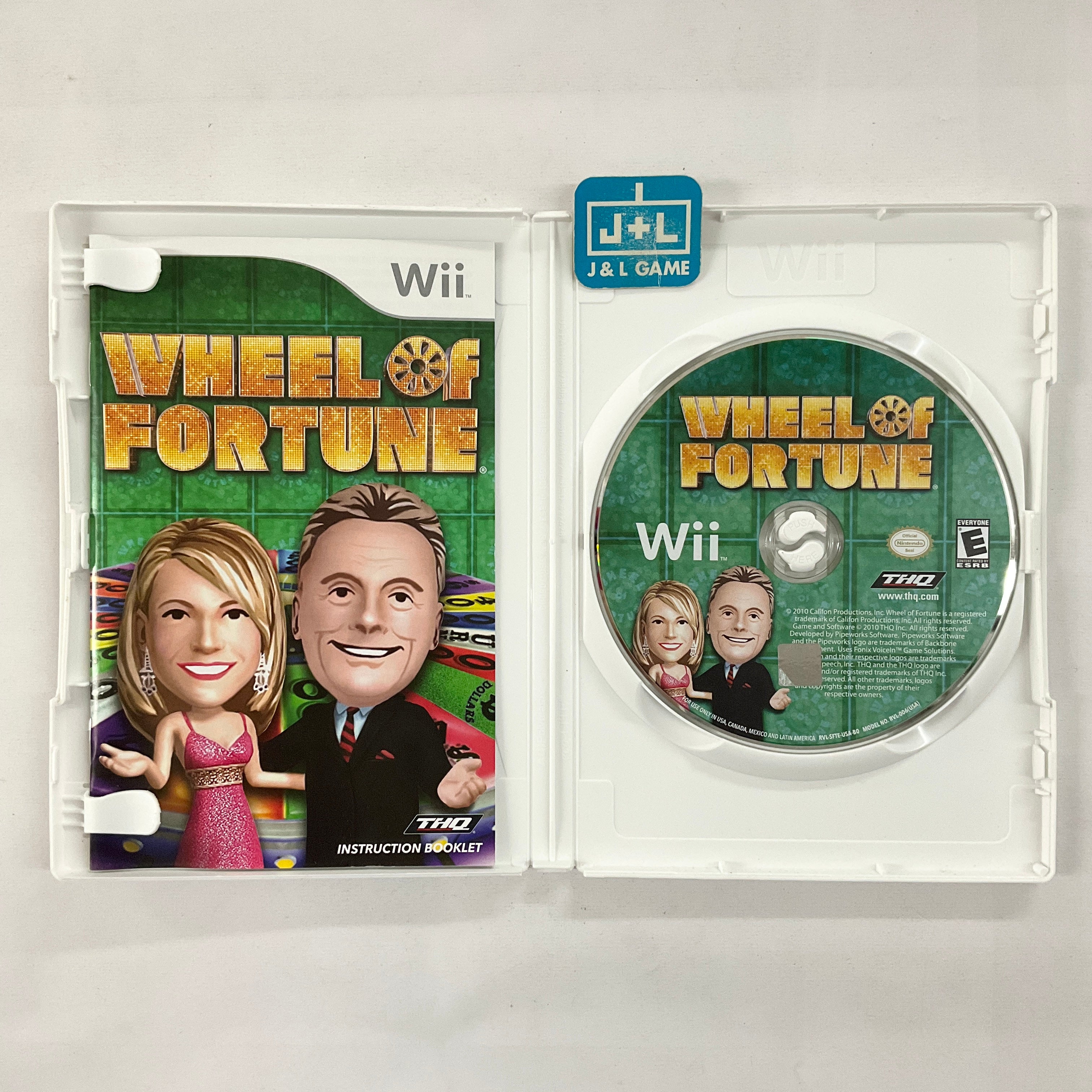 Wheel of Fortune - Nintendo Wii [Pre-Owned] Video Games THQ Nordic   