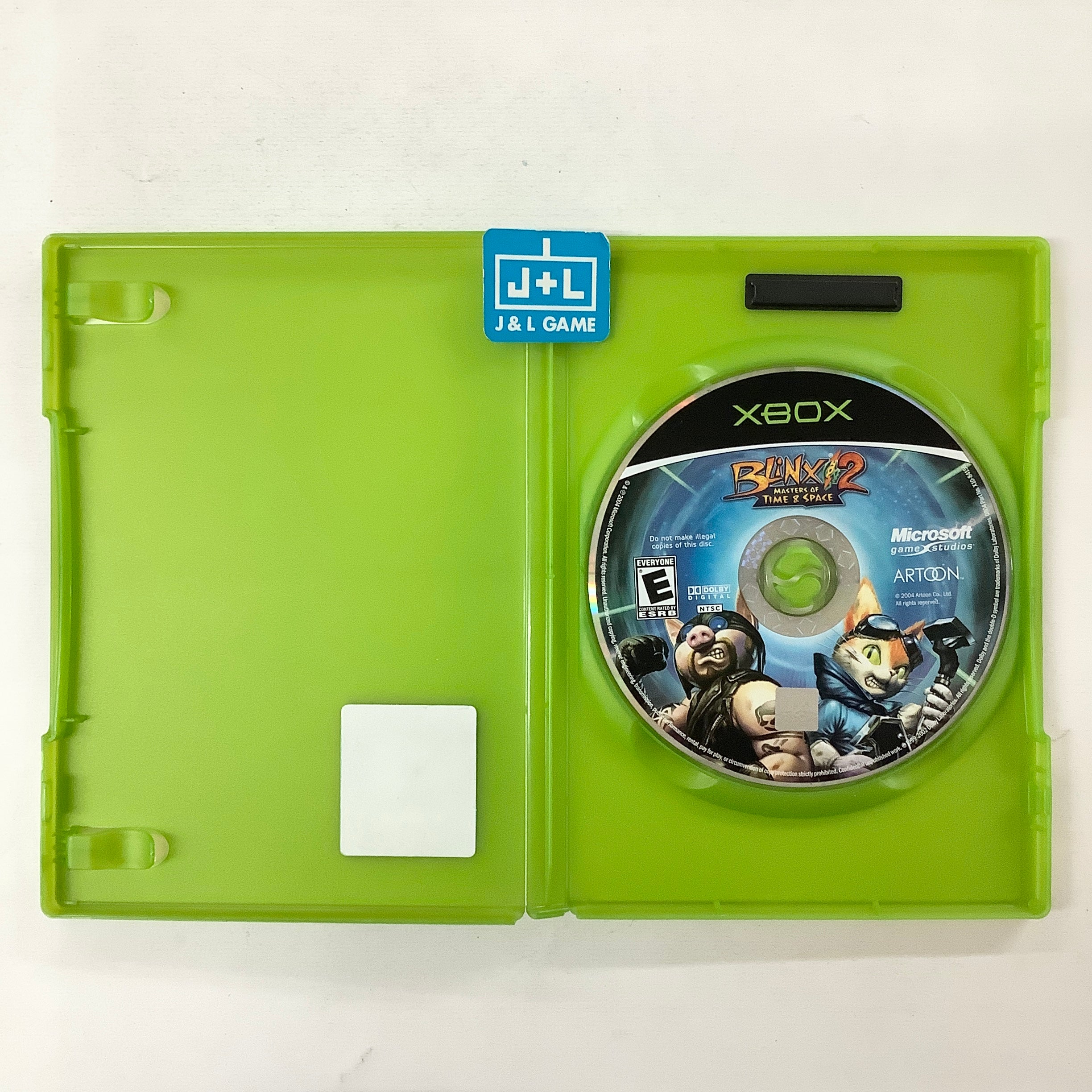 Blinx 2: Masters of Time & Space - (XB) Xbox [Pre-Owned] Video Games Microsoft Game Studios   