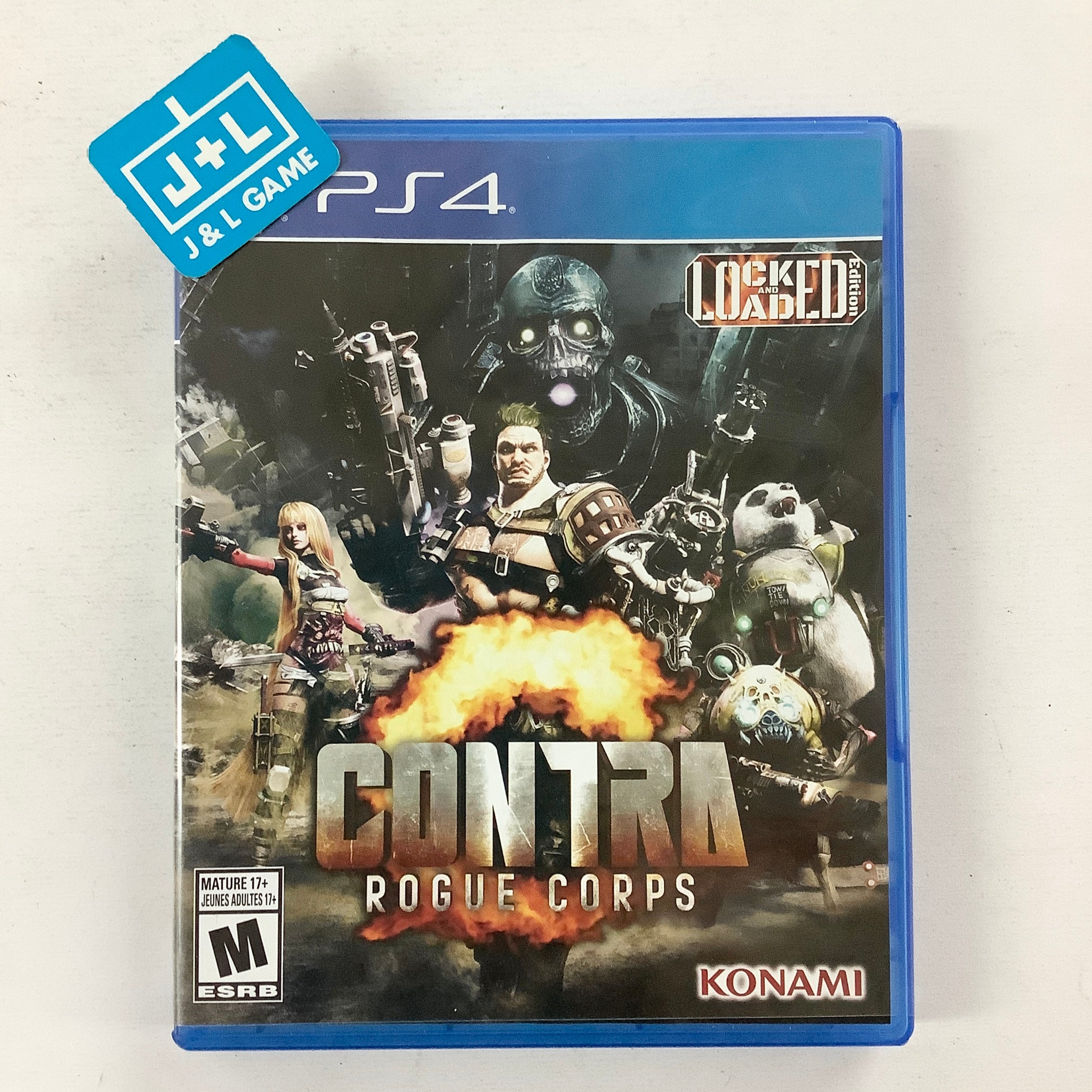 CONTRA Rogue Corps - (PS4) PlayStation 4 [Pre-Owned] Video Games Konami   