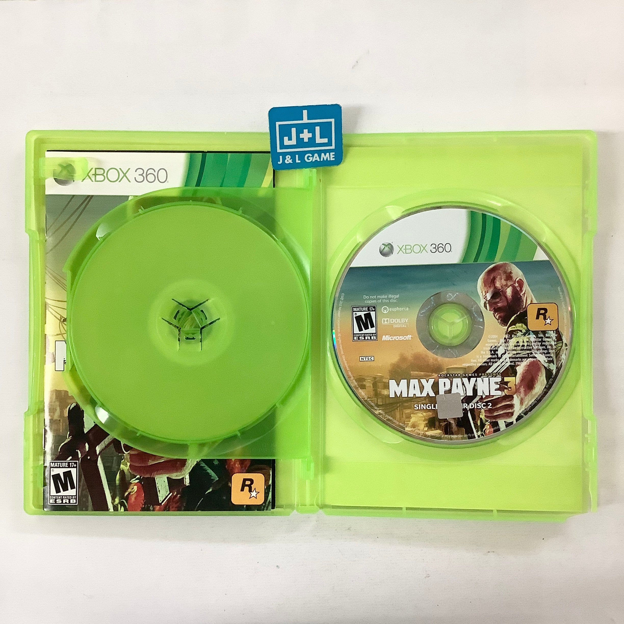 Max Payne 3 - Xbox 360 [Pre-Owned] Video Games Rockstar Games   