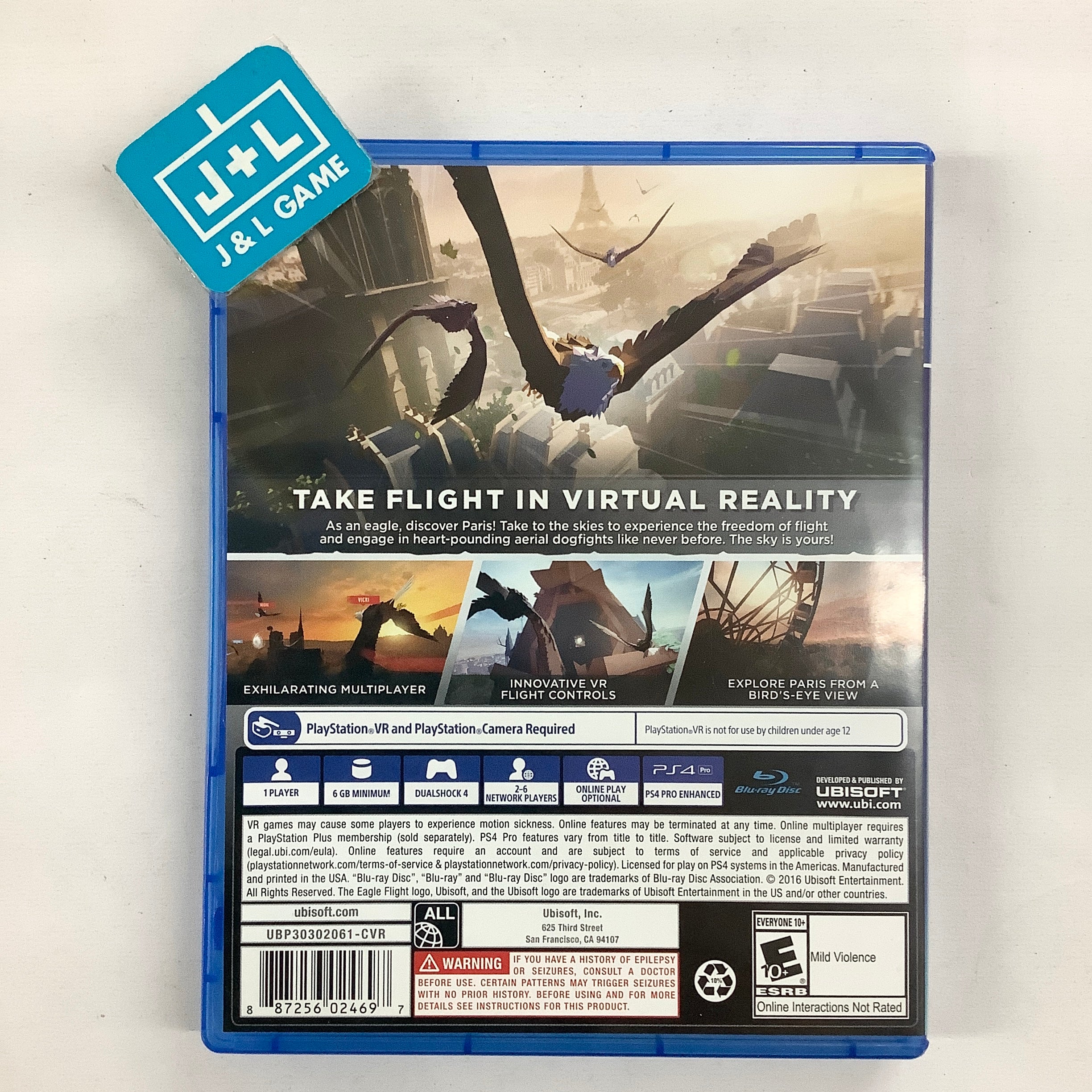 Eagle Flight (PlayStation VR) - (PS4) PlayStation 4 [Pre-Owned] Video Games Ubisoft   