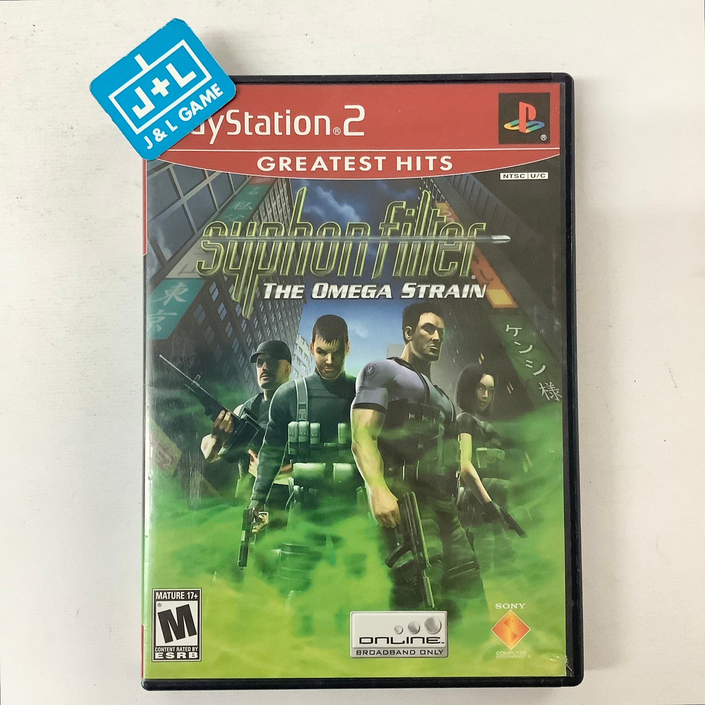 Syphon Filter: The Omega Strain (Greatest Hits) - (PS2) PlayStation 2 [Pre-Owned] Video Games SCEA   