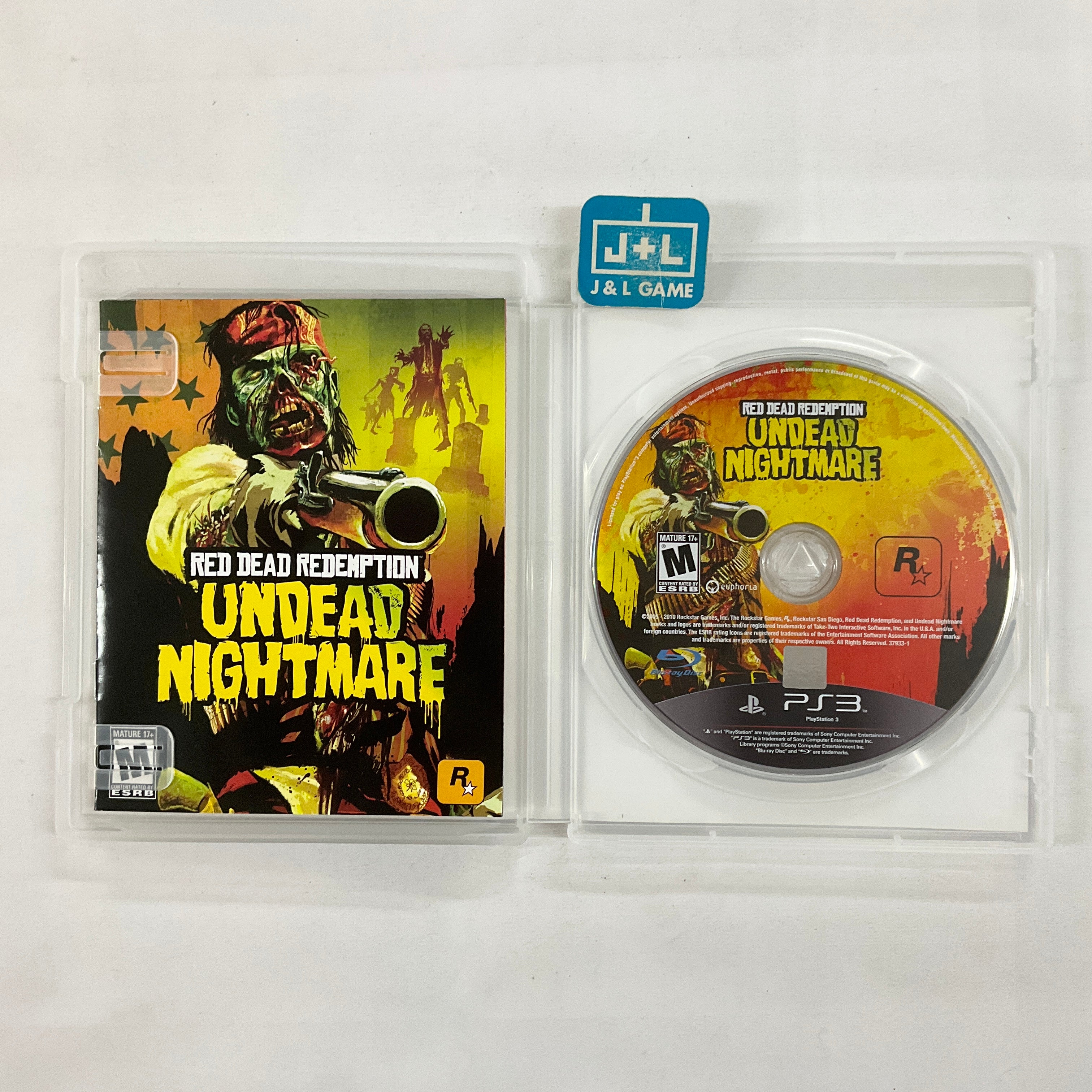 Red Dead Redemption: Undead Nightmare - (PS3) PlayStation 3 [Pre-Owned] Video Games Rockstar Games   