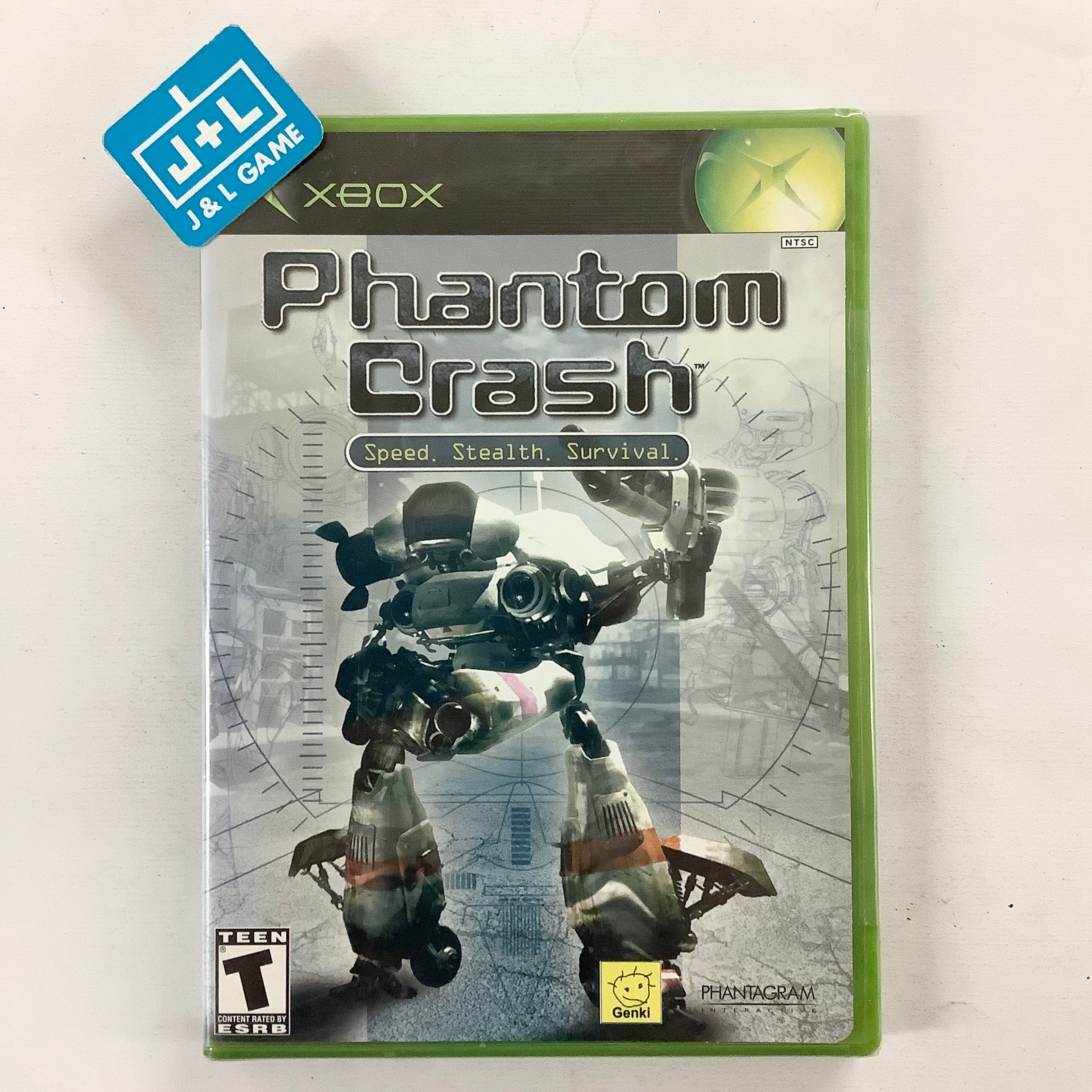 Phantom Crash - (XB) Xbox Video Games Phantagram   