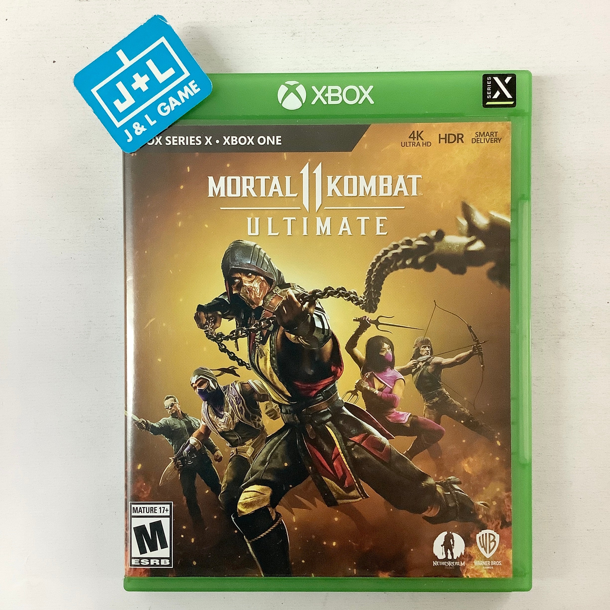 Mortal Kombat 11 Ultimate - (XSX) Xbox Series X [Pre-Owned] Video Games WB Games   