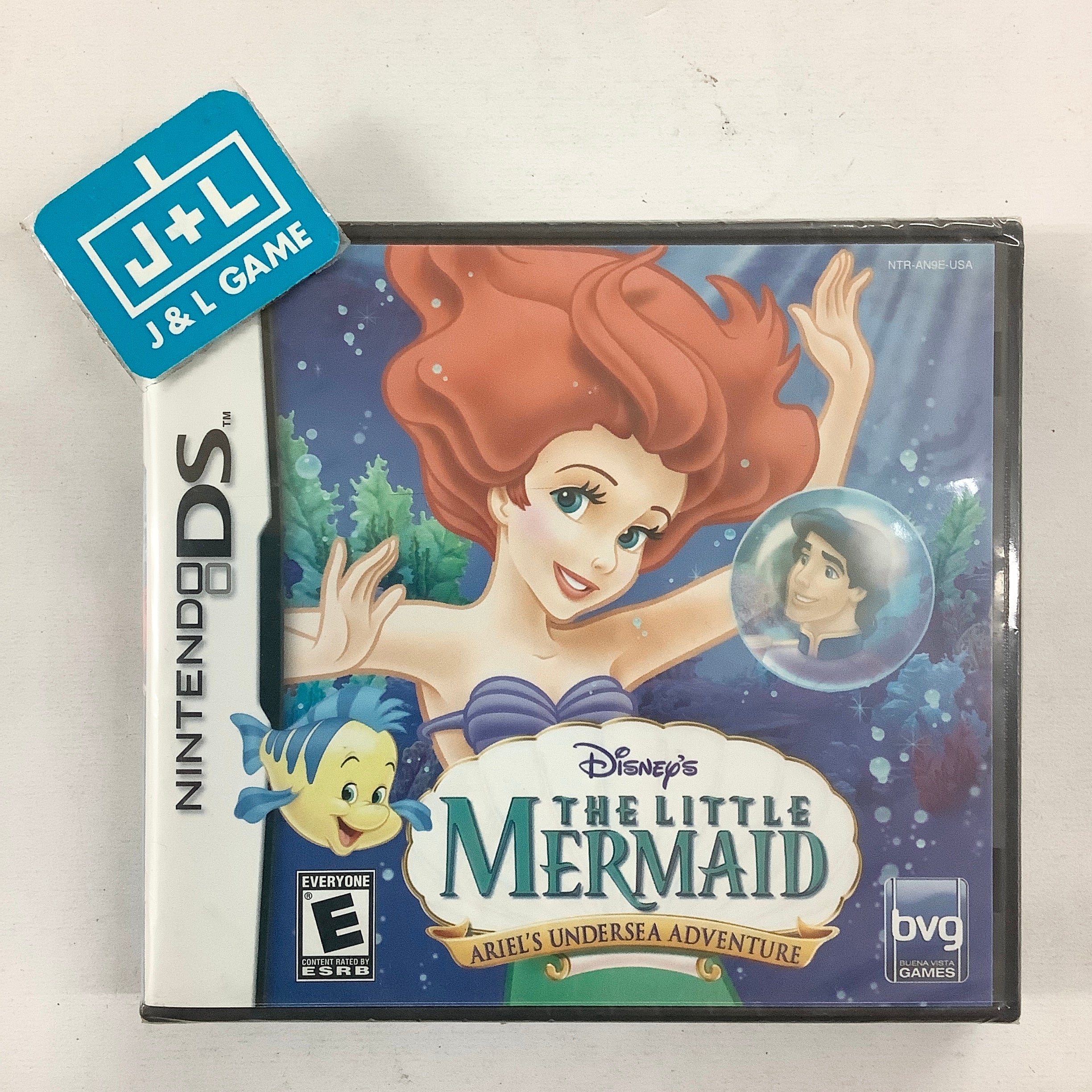 Disney's The Little Mermaid: Ariel's Undersea Adventure - (NDS) Nintendo DS Video Games Buena Vista Games   