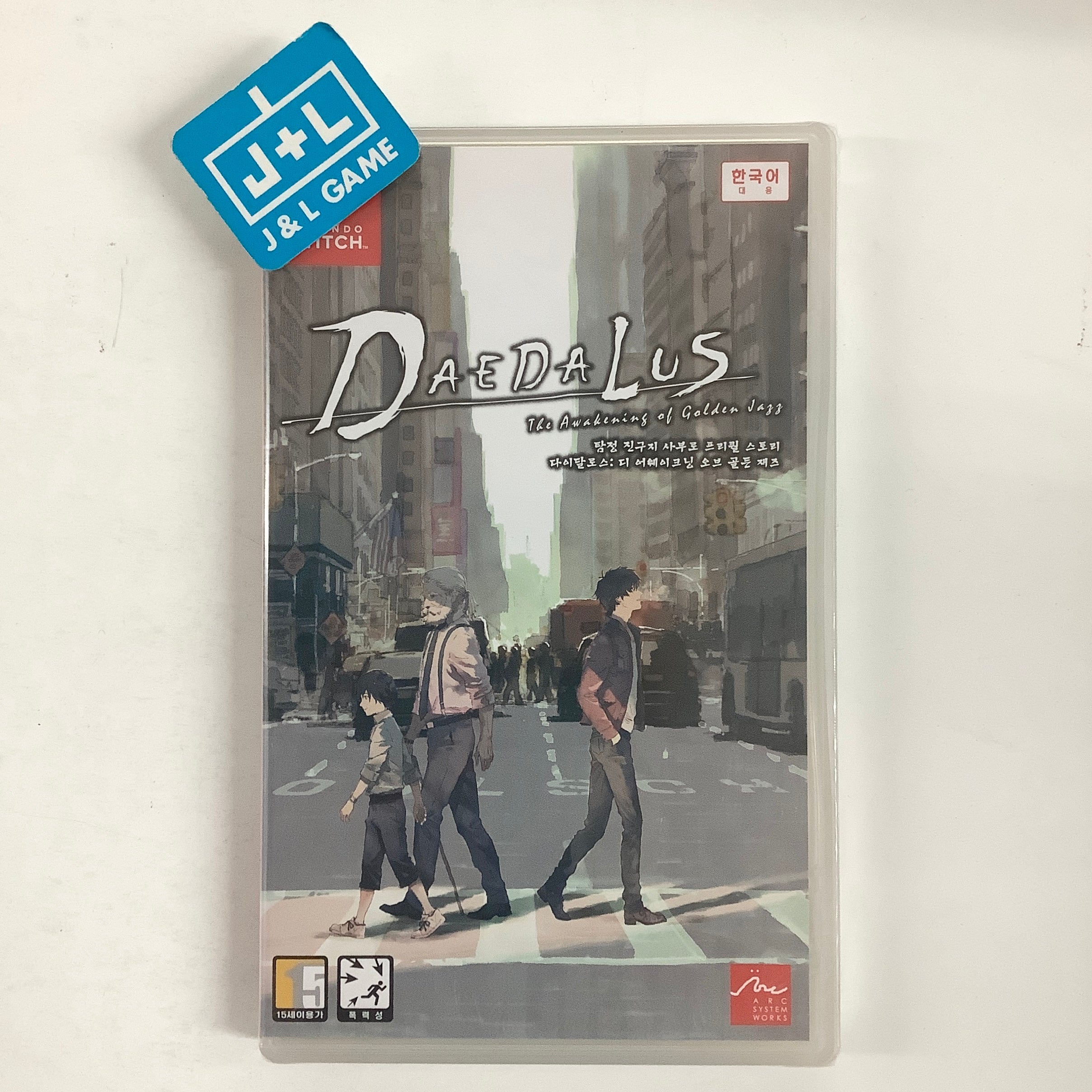 Daedalus: The Awakening of Golden Jazz - (NSW) Nintendo Switch (Korean Import) Video Games Arc System Works   