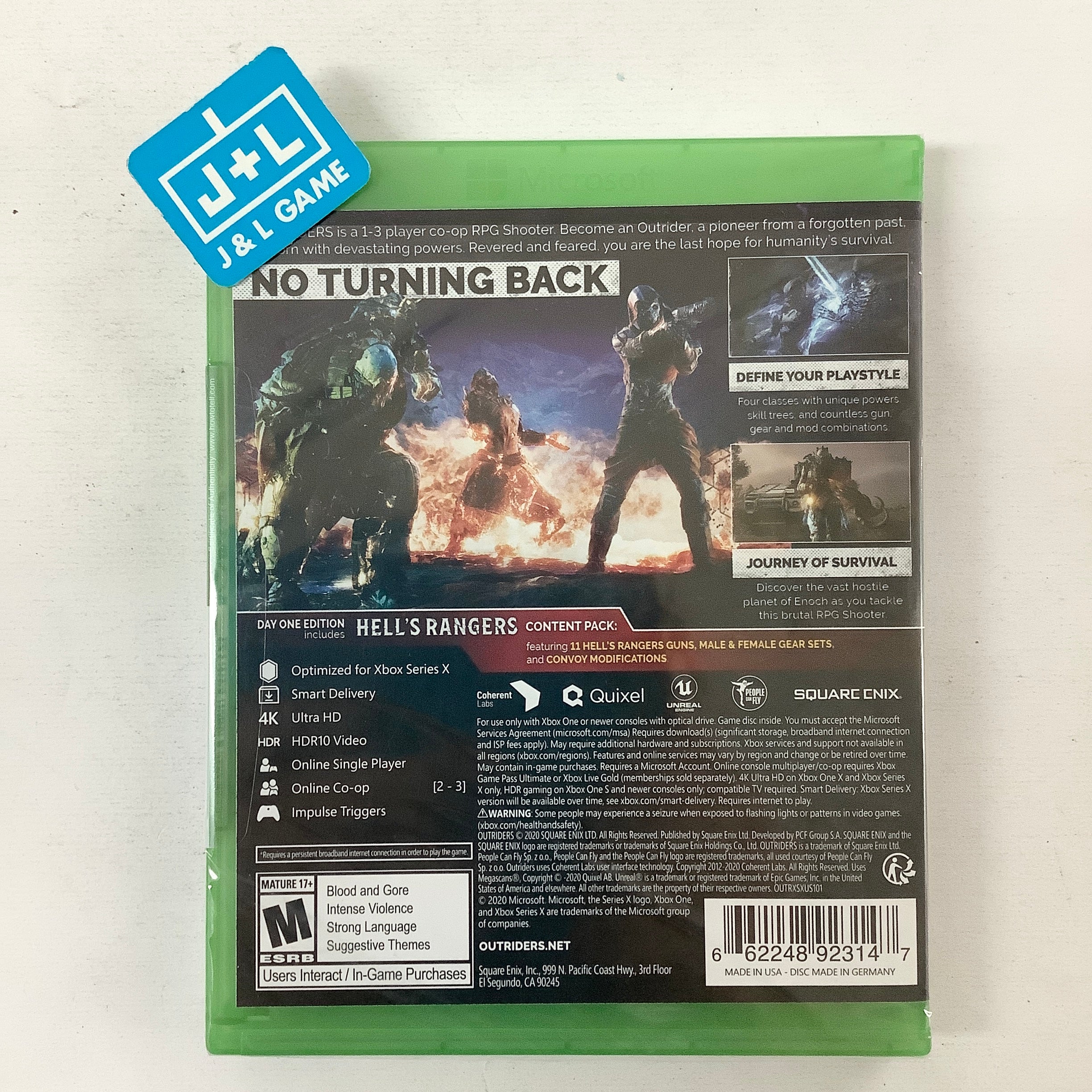 Outriders (Day One Edition) - (XSX) Xbox Series X Video Games Square Enix   