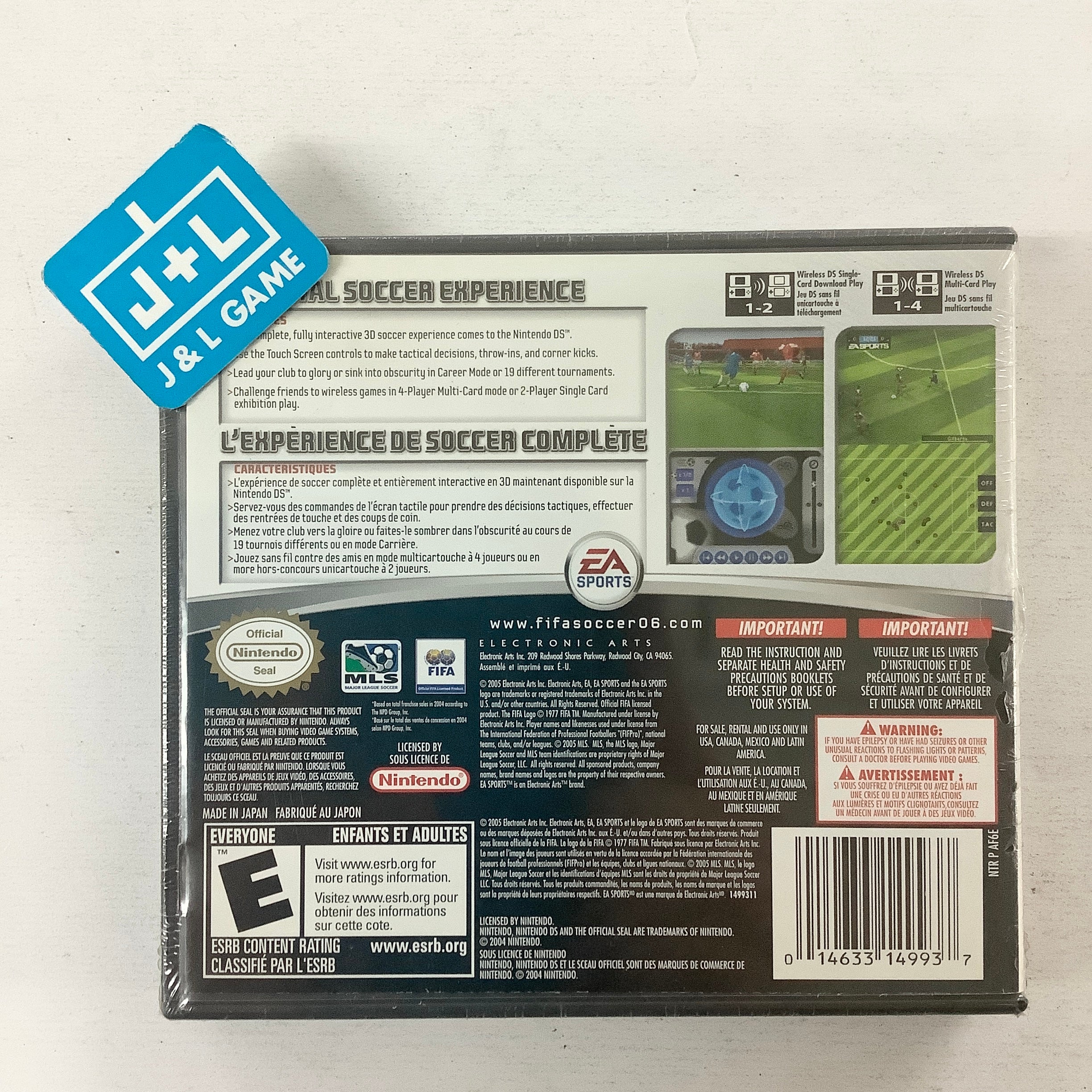 FIFA 06 Soccer - (NDS) Nintendo DS Video Games EA Sports   