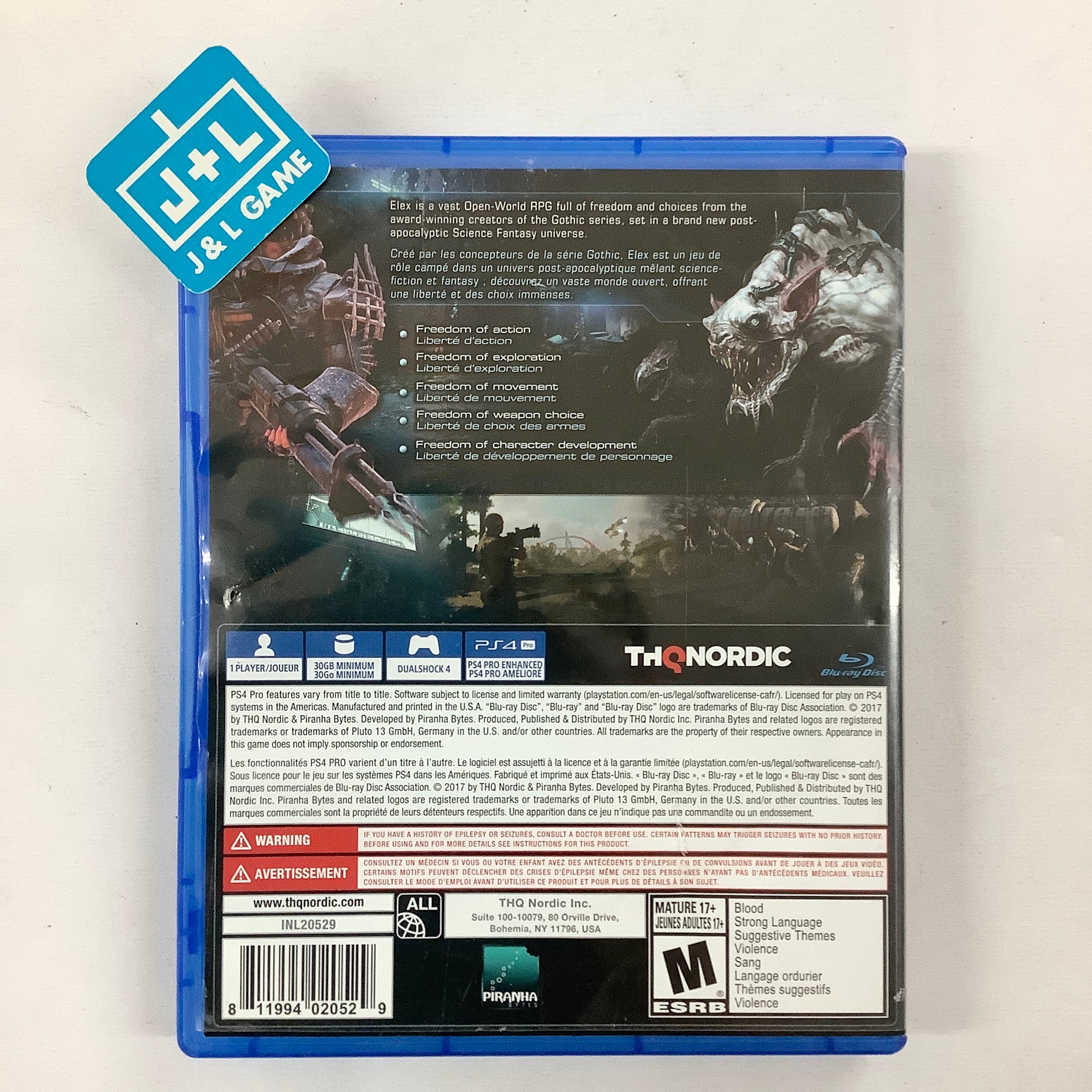 Elex - (PS4) PlayStation 4 [Pre-Owned] Video Games THQ Nordic   