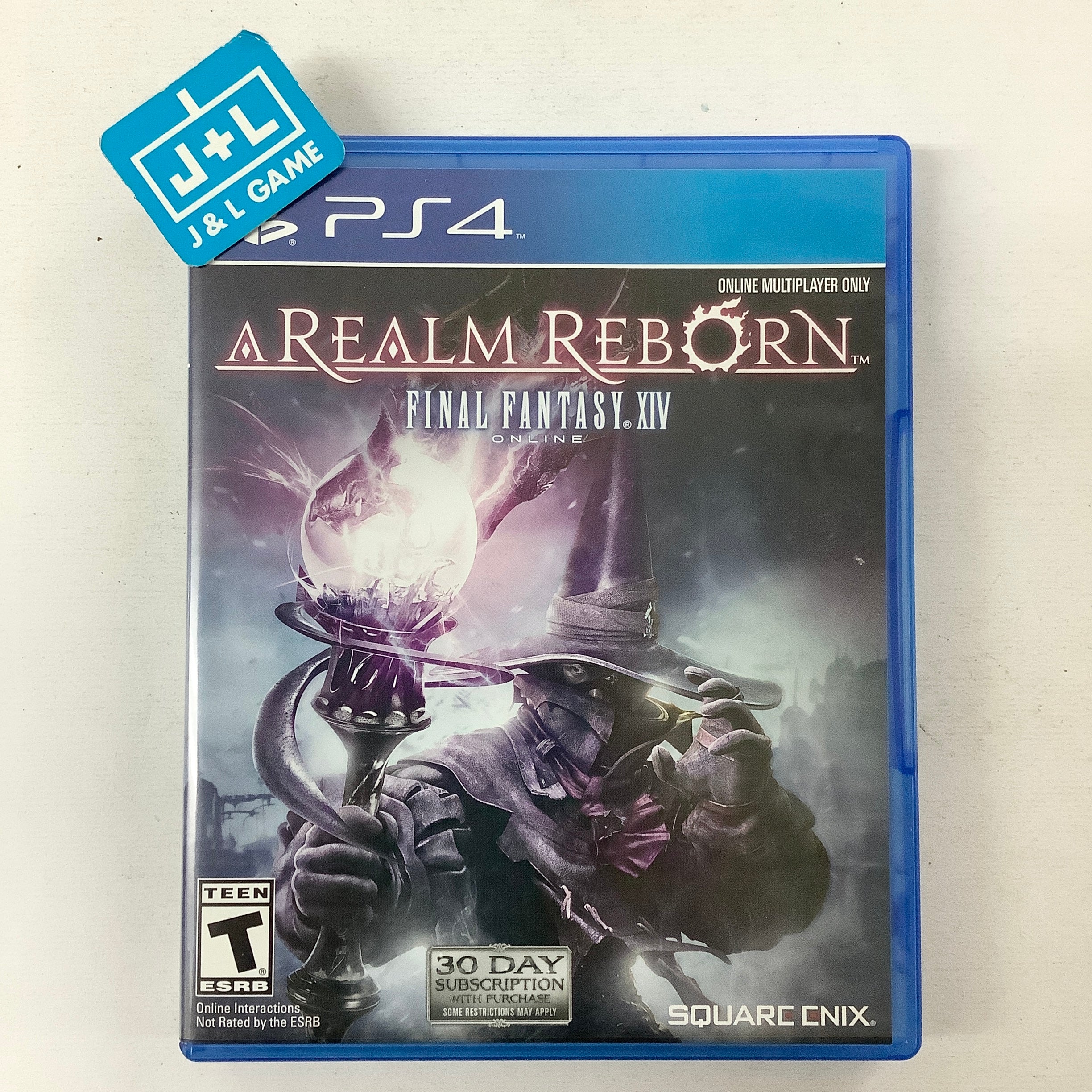 Final Fantasy XIV Online: A Realm Reborn - (PS4) PlayStation 4 [Pre-Owned] Video Games Square Enix   