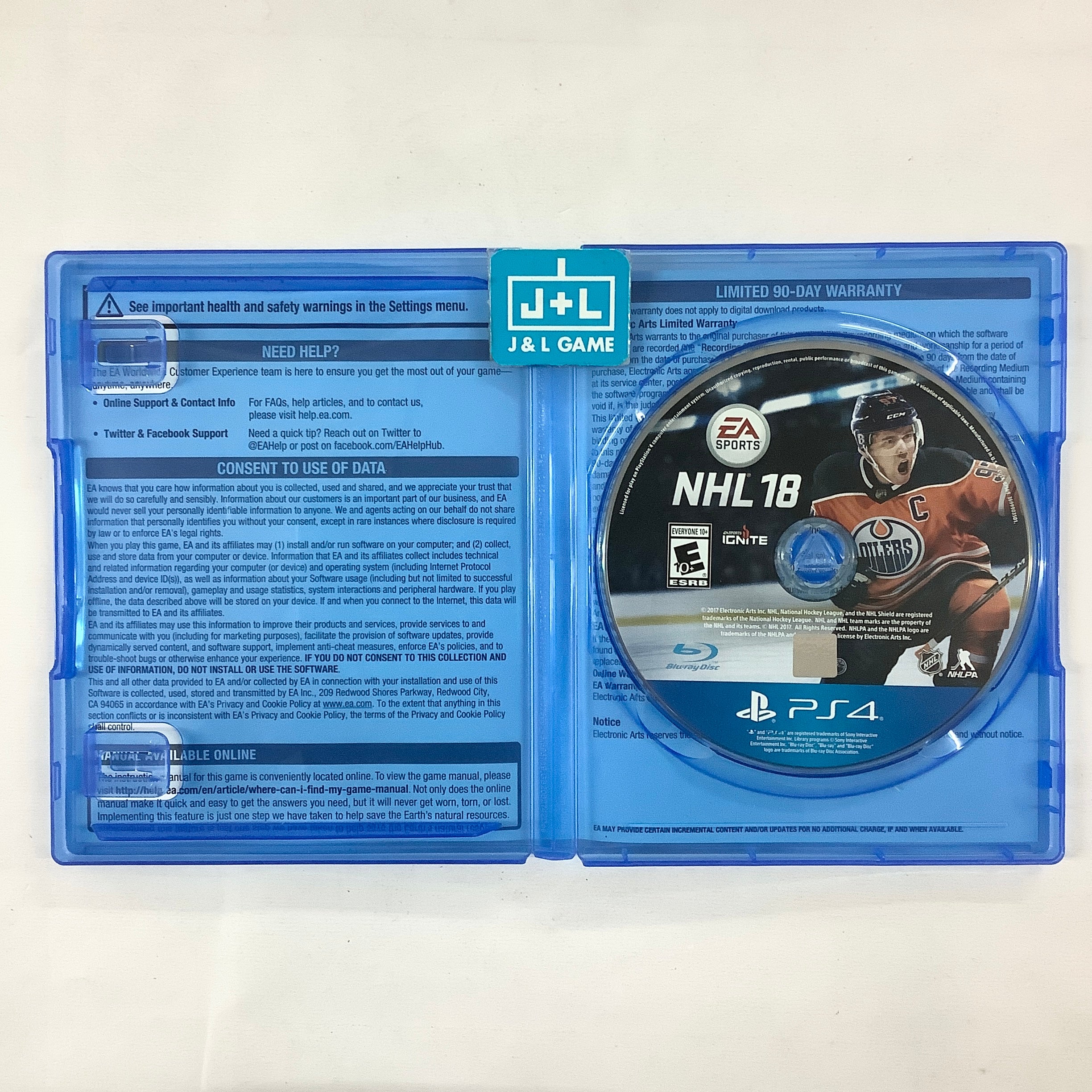 NHL 18 - (PS4) PlayStation 4 [Pre-Owned] Video Games Electronic Arts