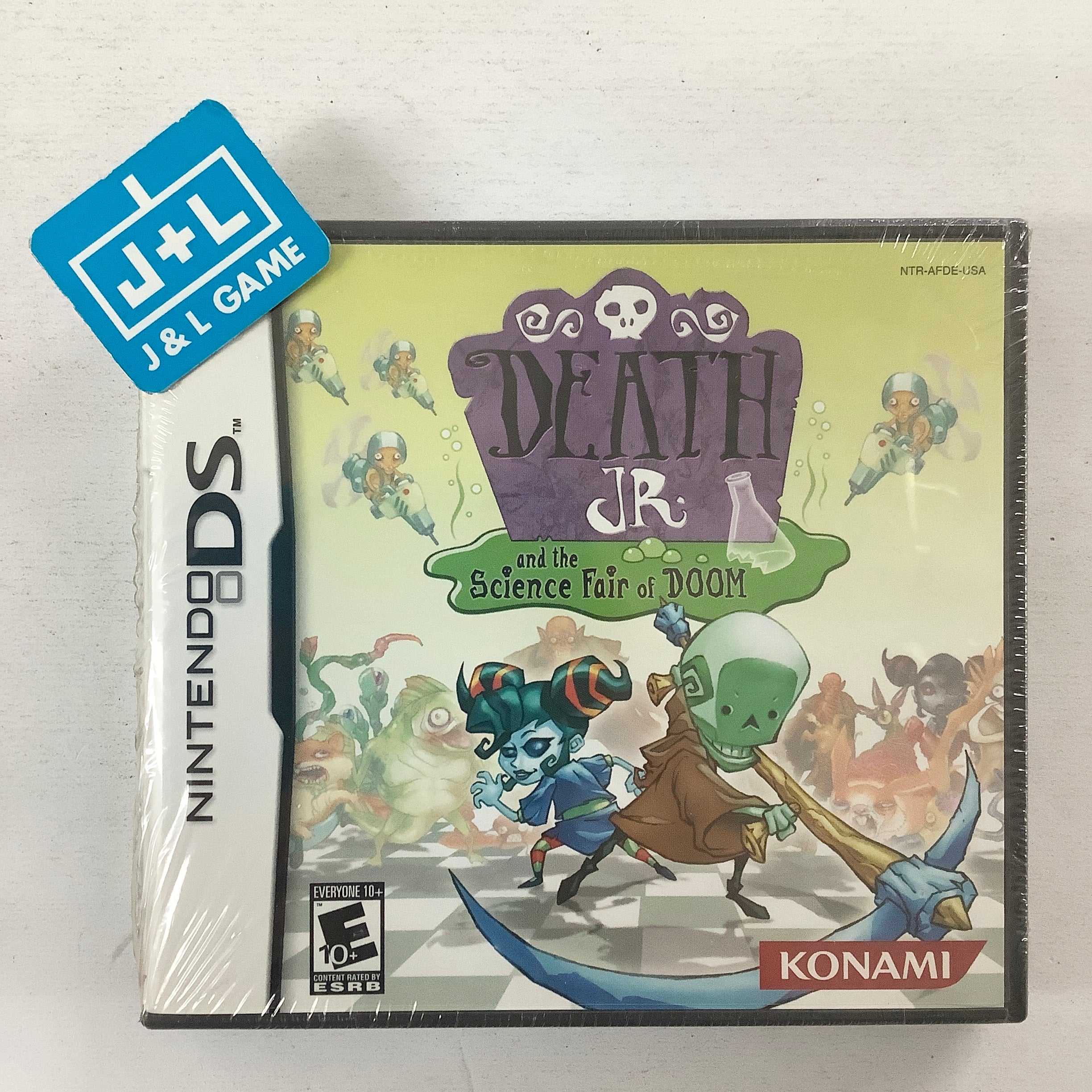 Death Jr. and the Science Fair of Doom - (NDS) Nintendo DS Video Games Konami   