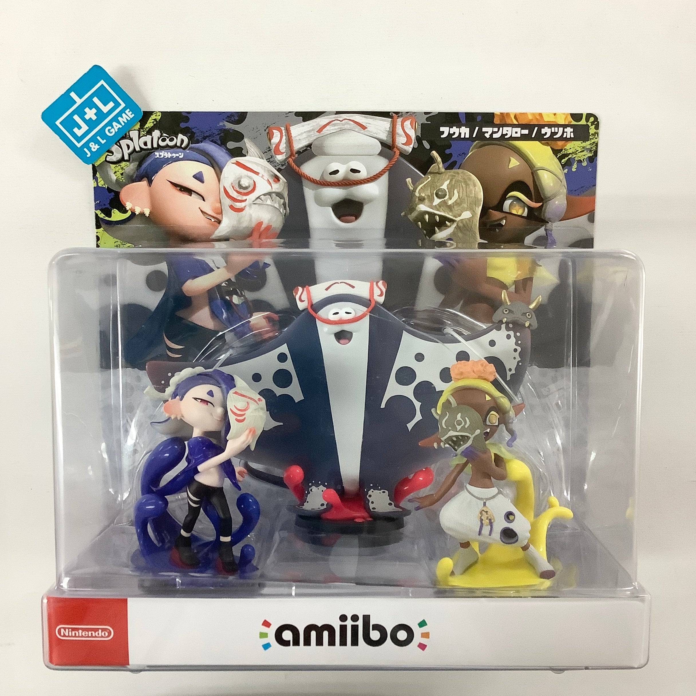 Deep Cut 3-Pack (Shiver, Frye, & Big Man) (Splatoon Series) - (NSW) Nintendo Switch Amiibo (Japanese Import) Amiibo Nintendo   