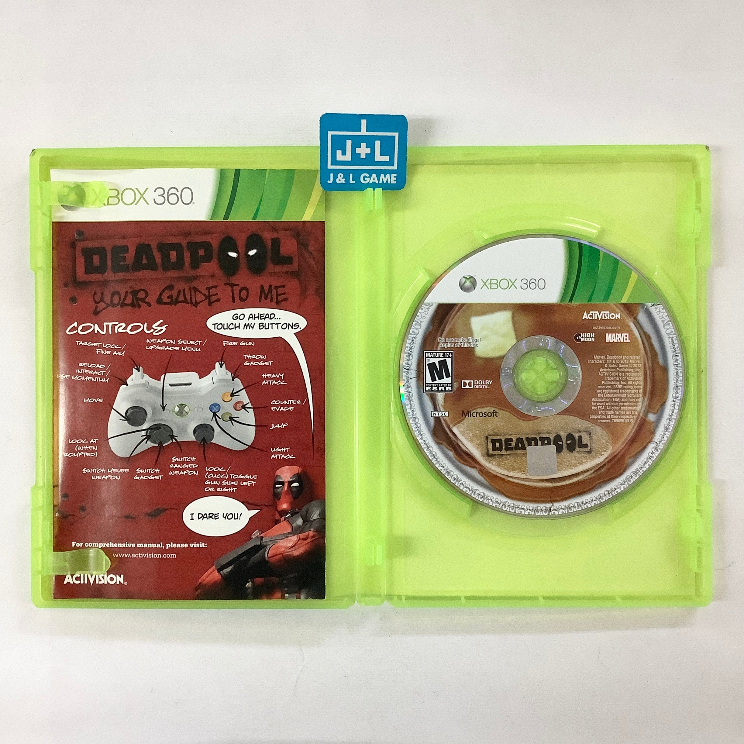 Deadpool - Xbox 360 [Pre-Owned] Video Games ACTIVISION   