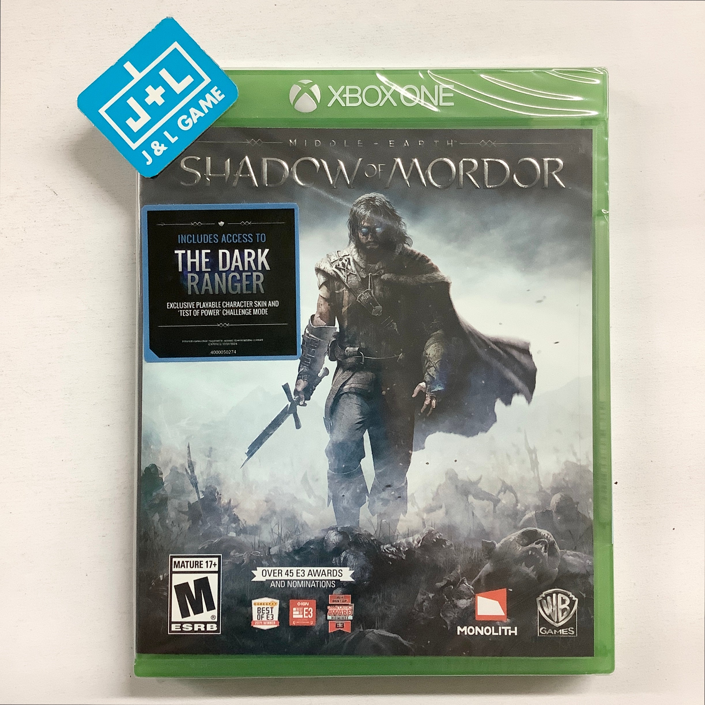 Middle-Earth: Shadow of Mordor - (XB1) Xbox One Video Games WB Games   