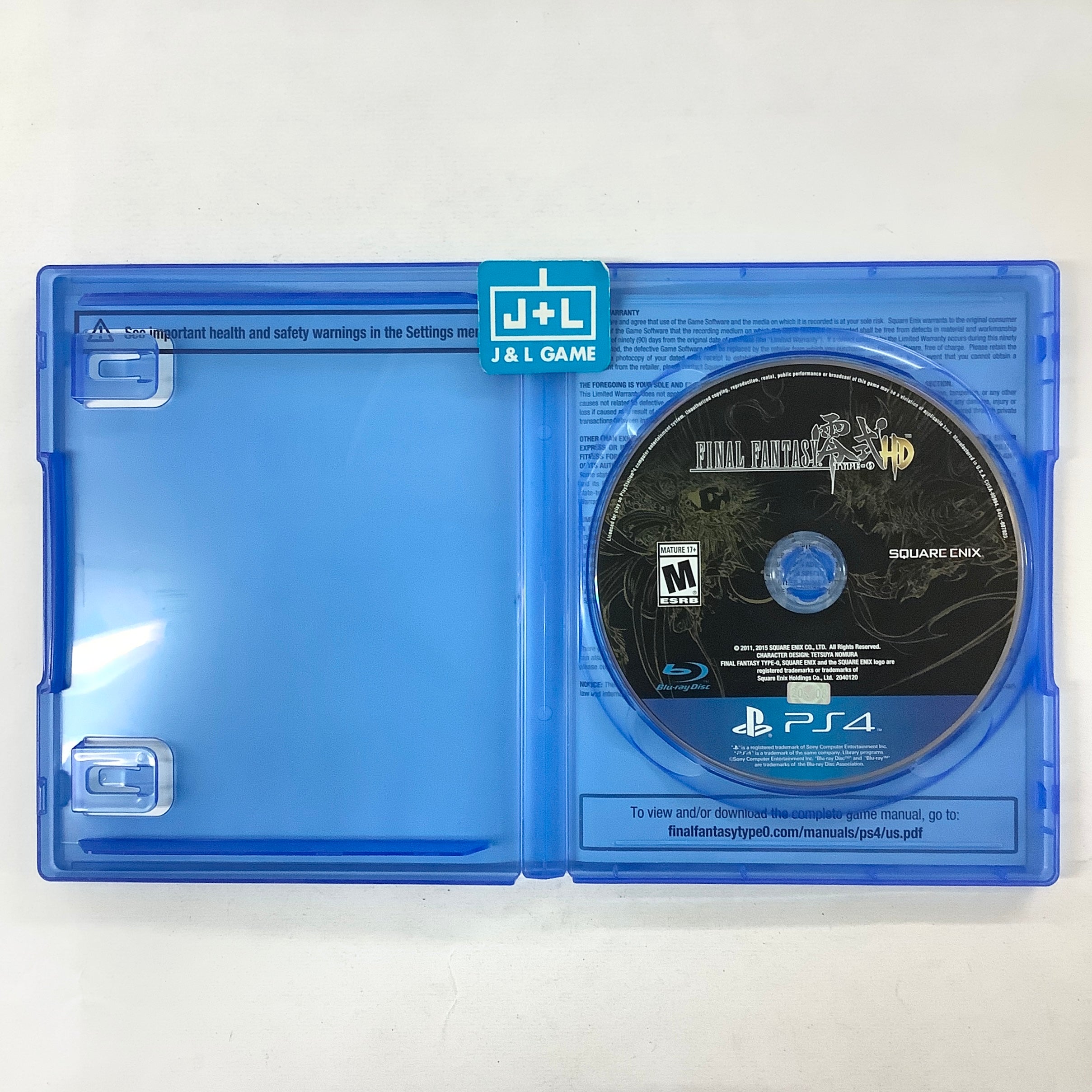 Final Fantasy Type-0 HD - (PS4) PlayStation 4 [Pre-Owned] Video Games Square Enix   