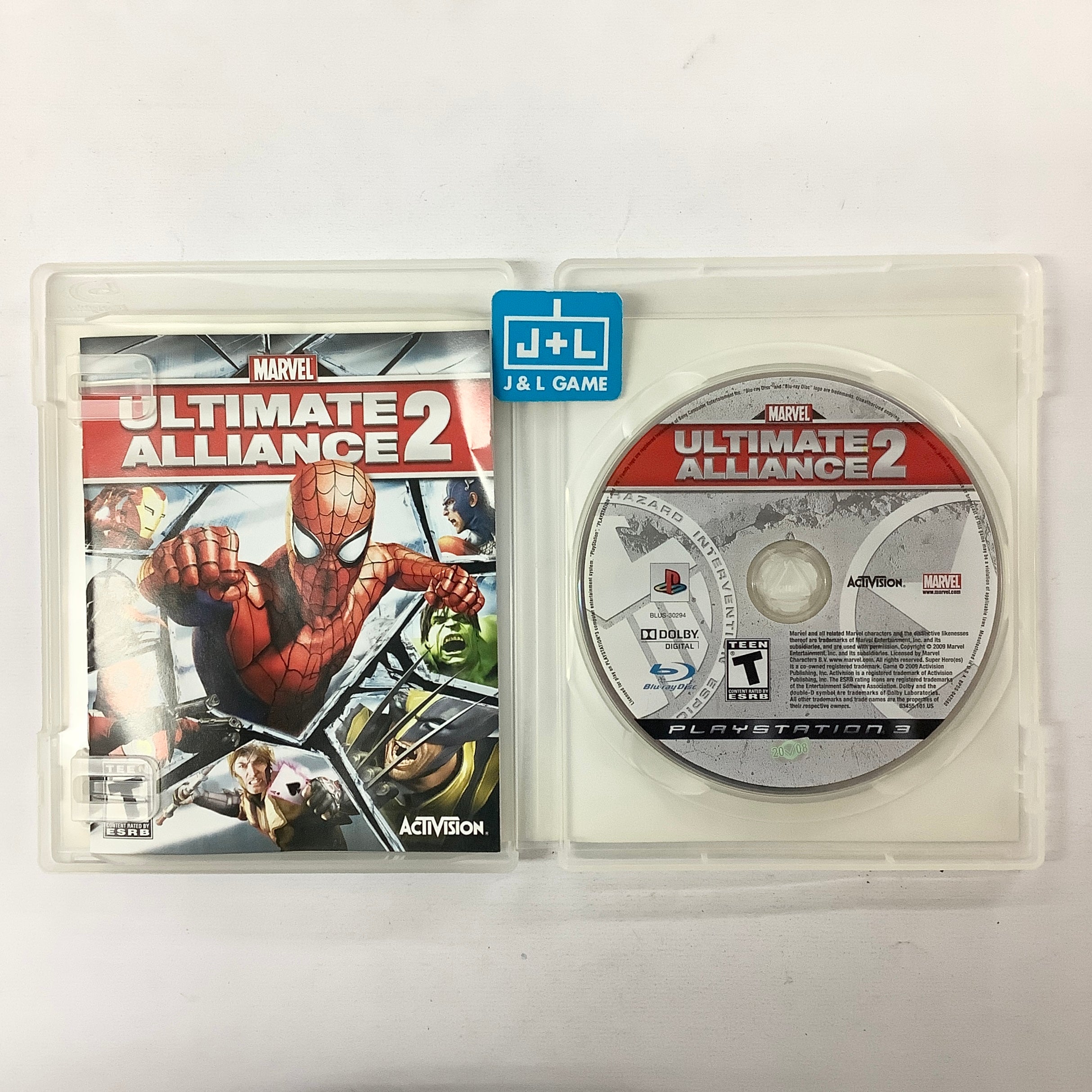 Marvel: Ultimate Alliance 2 - (PS3) PlayStation 3 [Pre-Owned] Video Games Activision   