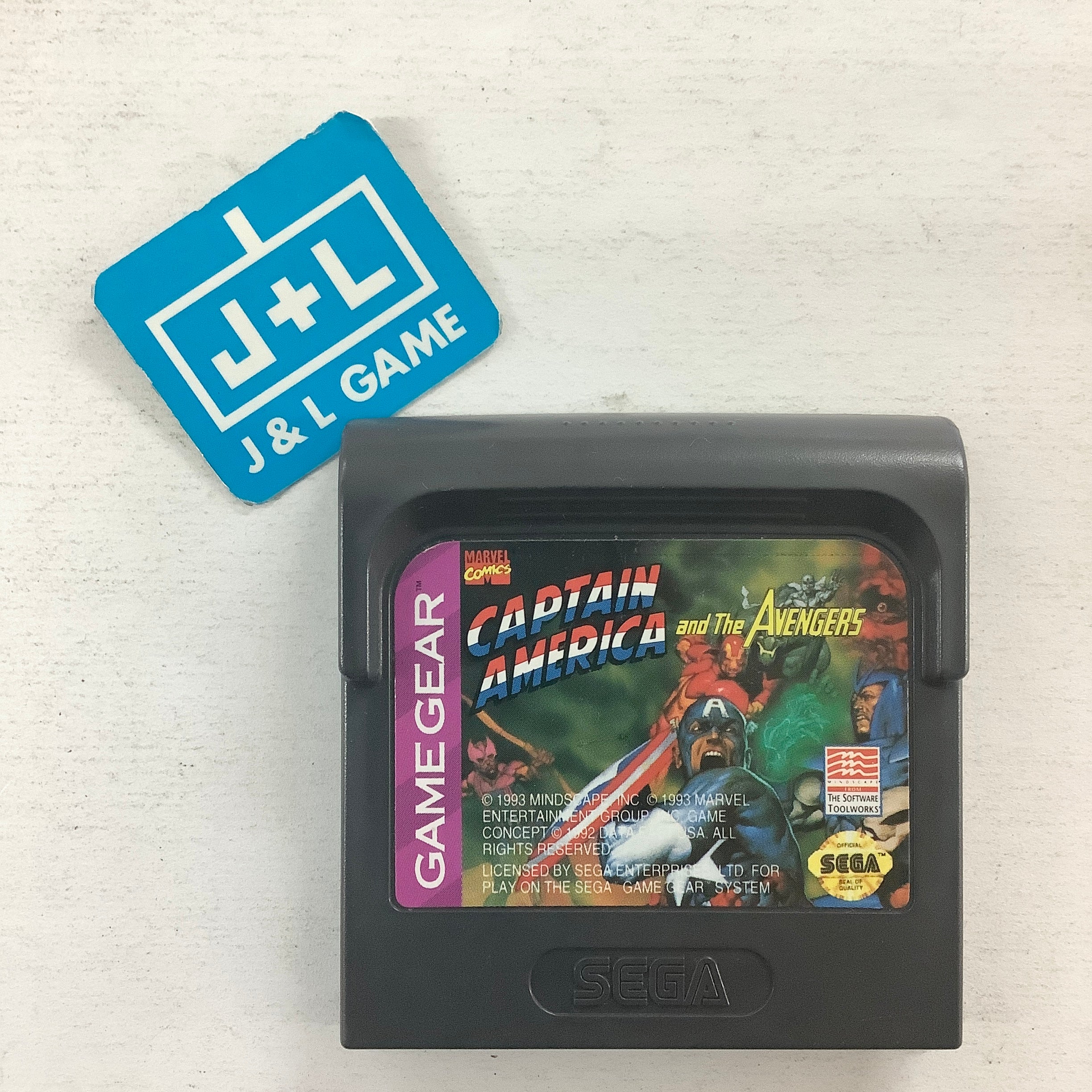 Captain America and the Avengers - (SGG) SEGA GameGear [Pre-Owned] Video Games Sega   