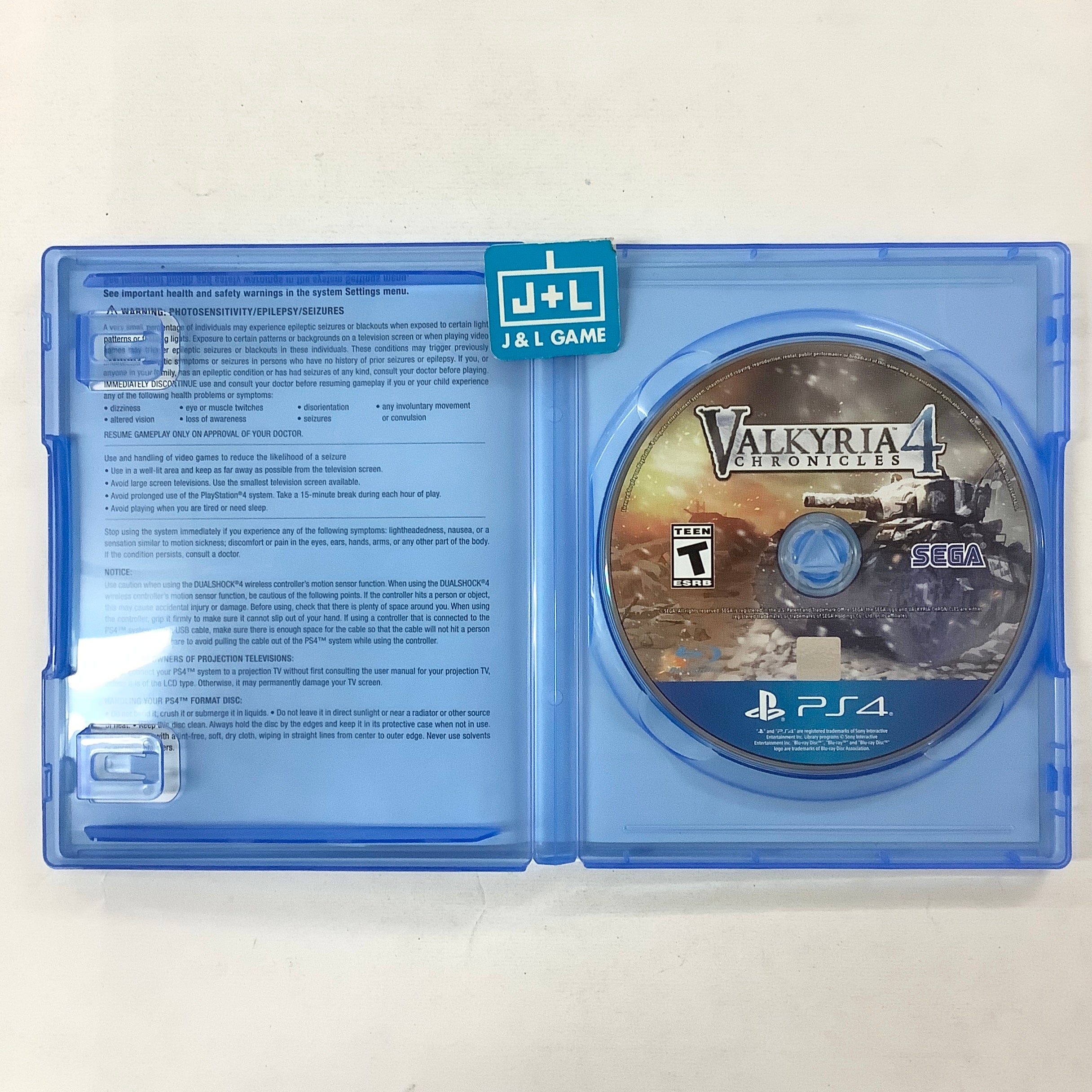 Valkyria Chronicles 4 - (PS4) PlayStation 4 [Pre-Owned] Video Games SEGA