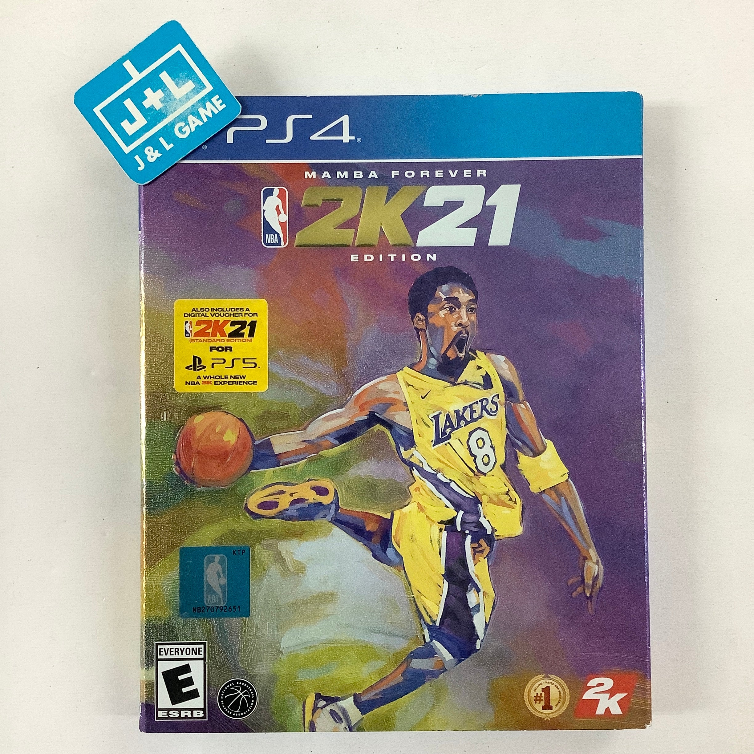 NBA 2K21 (Mamba Forever Edition) - (PS4) PlayStation 4 [Pre-Owned] Video Games 2K