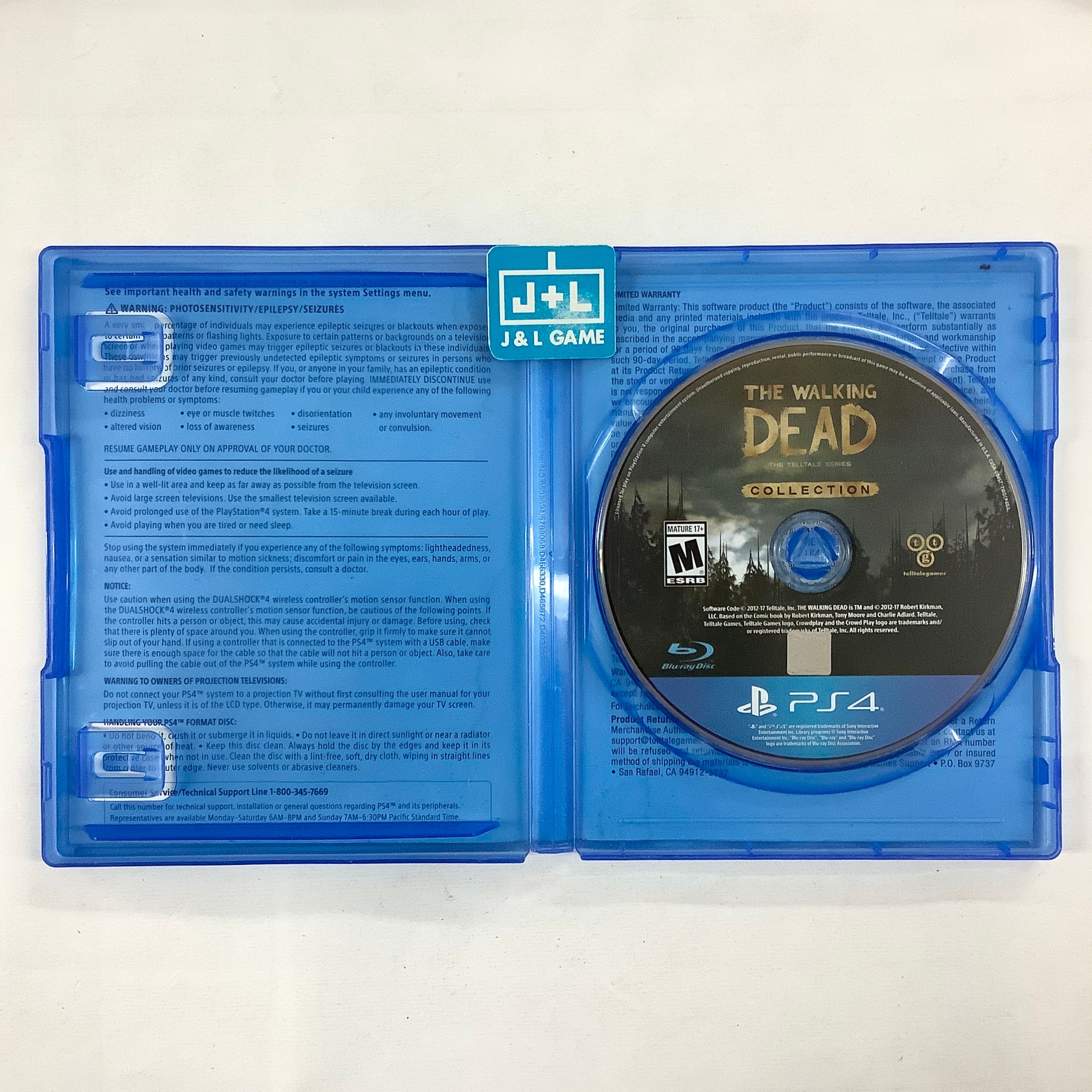 The Walking Dead: The Telltale Series Collection - (PS4) PlayStation 4 [Pre-Owned] Video Games Telltale Games