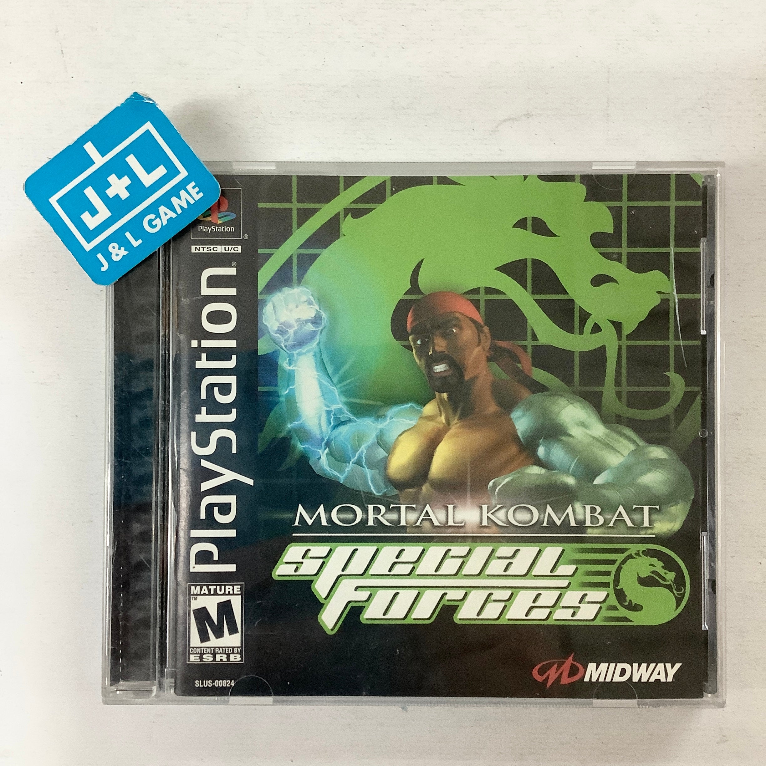 Mortal Kombat: Special Forces - (PS1) Playstation 1 [Pre-Owned] Video Games Midway   