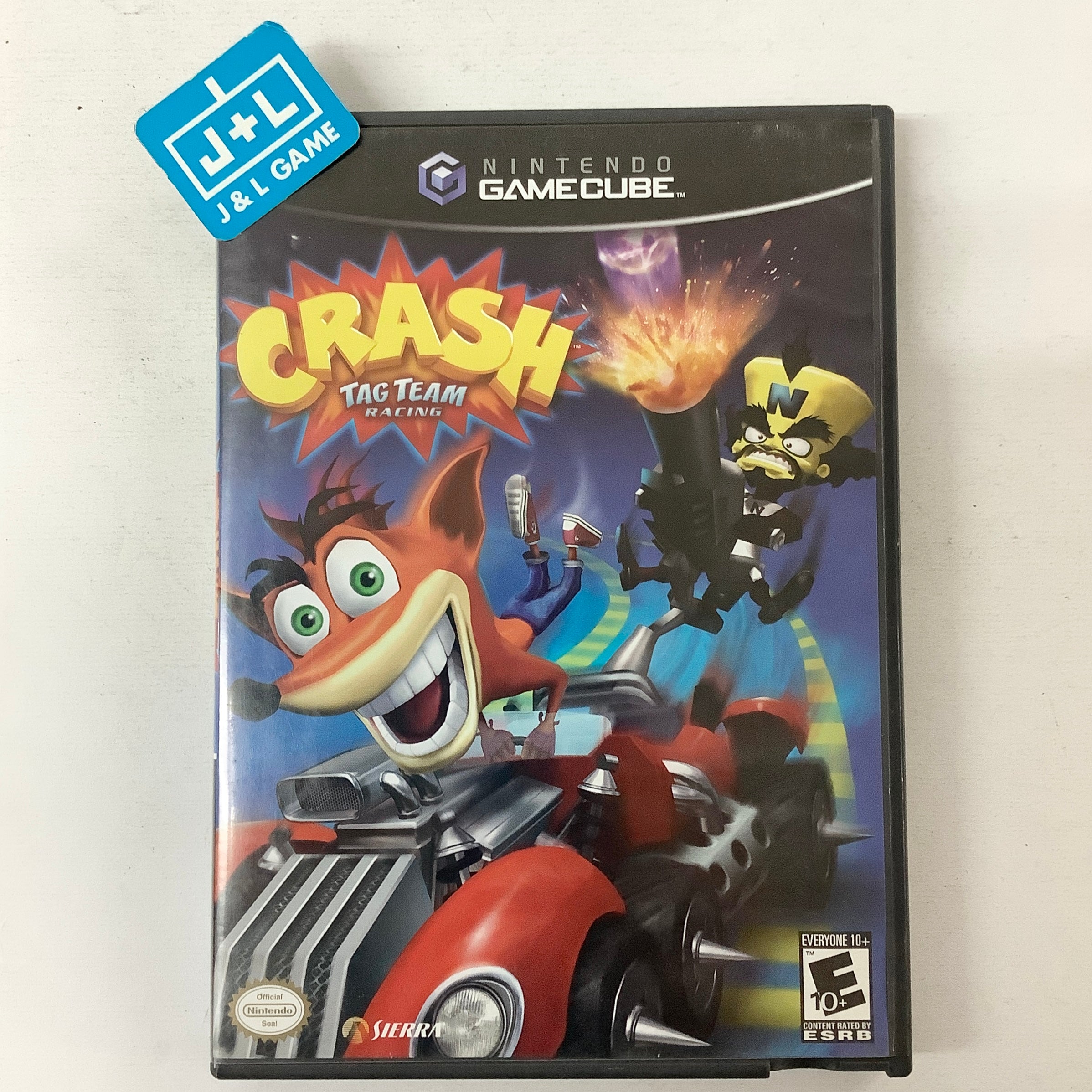 Crash Tag Team Racing - (GC) Gamecube [Pre-Owned] Video Games Vivendi Universal   