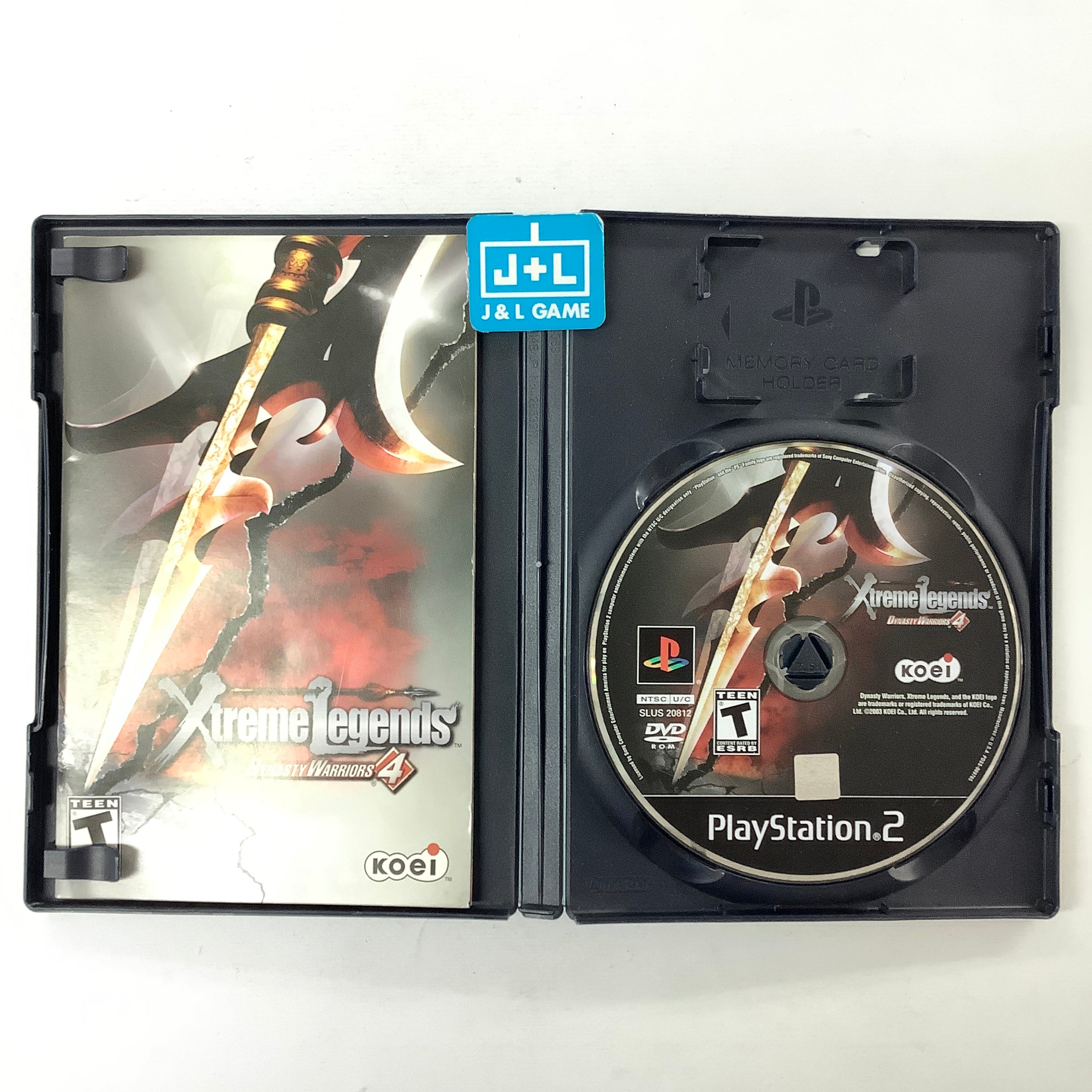 Dynasty Warriors 4: Xtreme Legends - (PS2) PlayStation 2 [Pre-Owned] Video Games Koei   