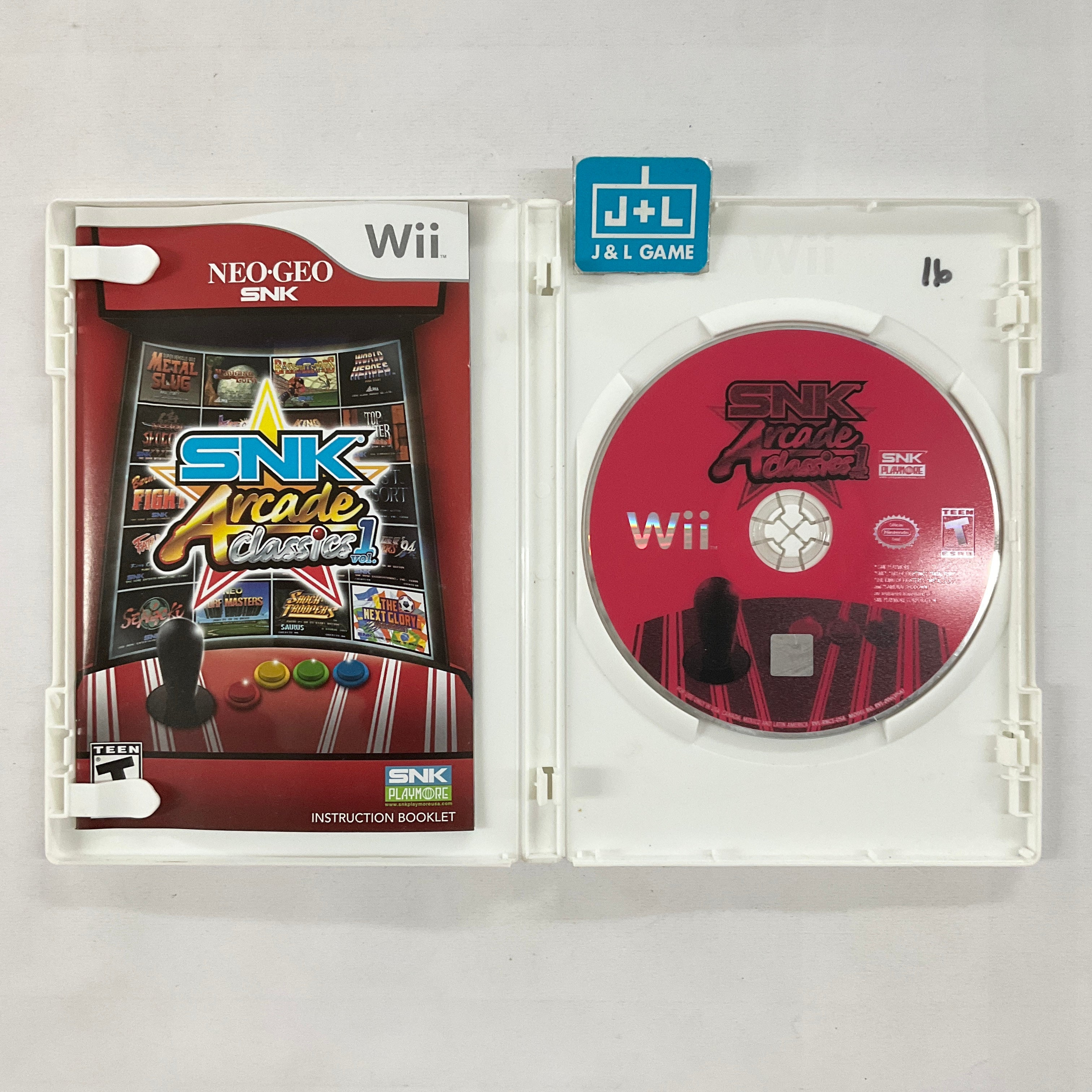 SNK Arcade Classics Volume 1 - Nintendo Wii [Pre-Owned] SNK