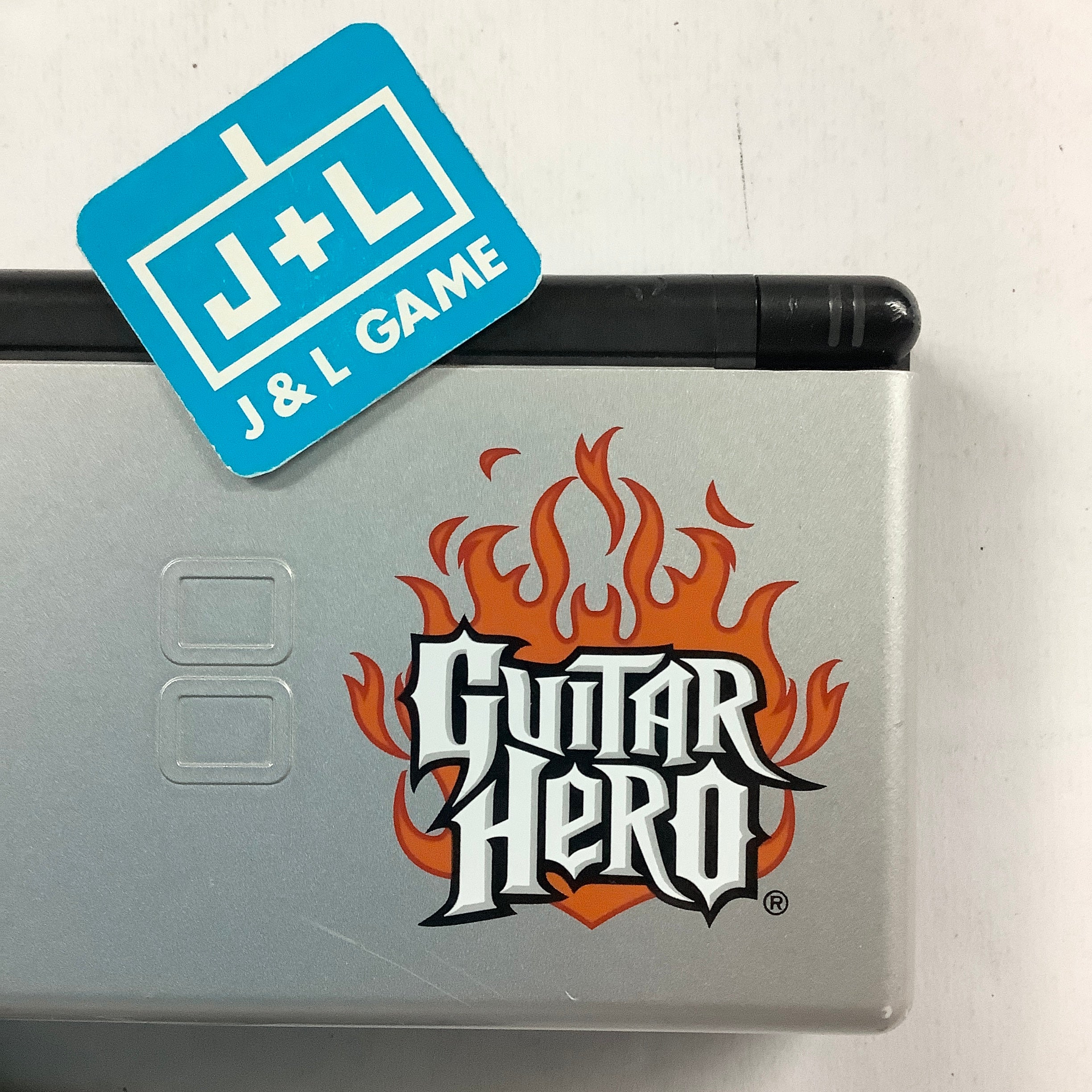 Nintendo DS Lite Console (Guitar Hero Metallic Silver) - (NDS) Nintendo DS  [Pre-Owned] Consoles Nintendo   