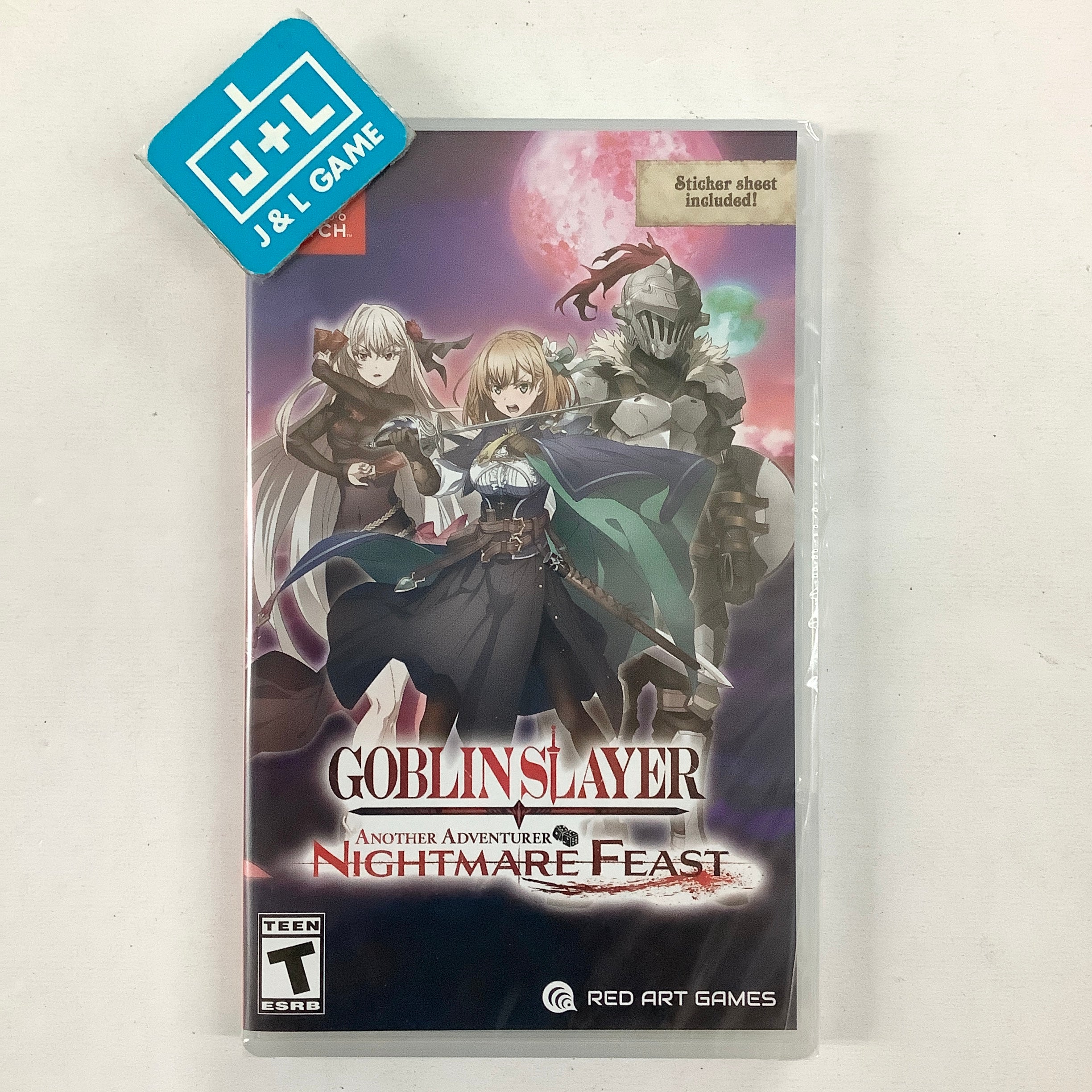 Goblin Slayer Another Adventurer: Nightmare Feast - (NSW) Nintendo Switch Video Games Red Art Games