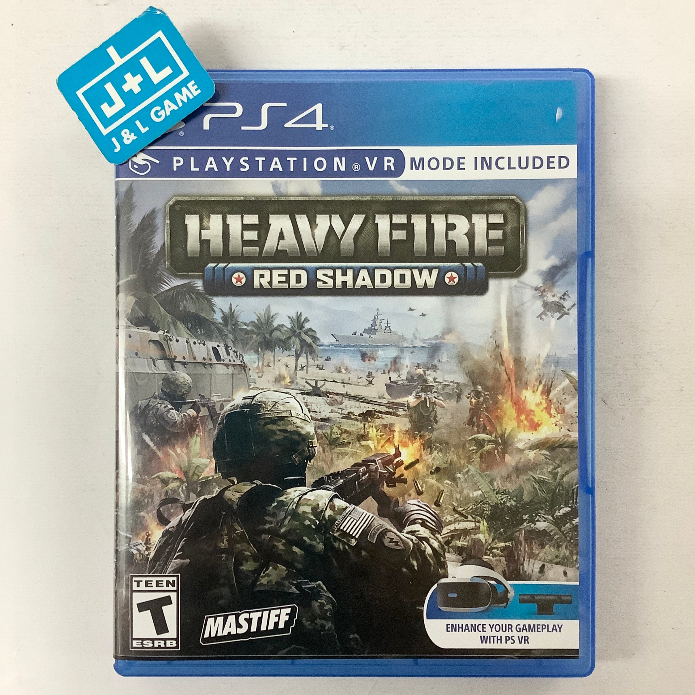 Heavy Fire: Red Shadow - (PS4) PlayStation 4 [Pre-Owned] Video Games Mastiff   