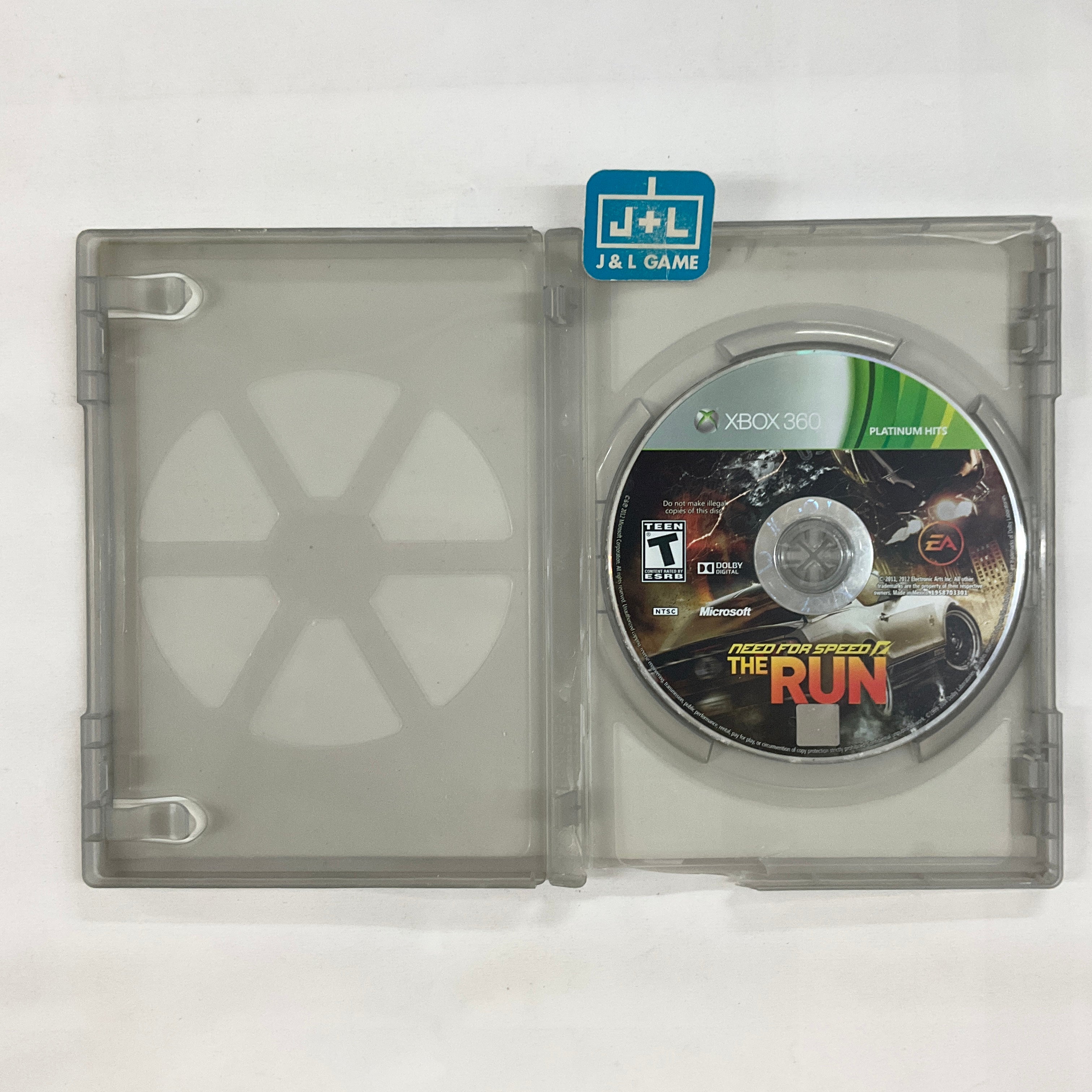 Need For Speed: The Run (Platinum Hits) - Xbox 360 [Pre-Owned] Video Games Electronic Arts   