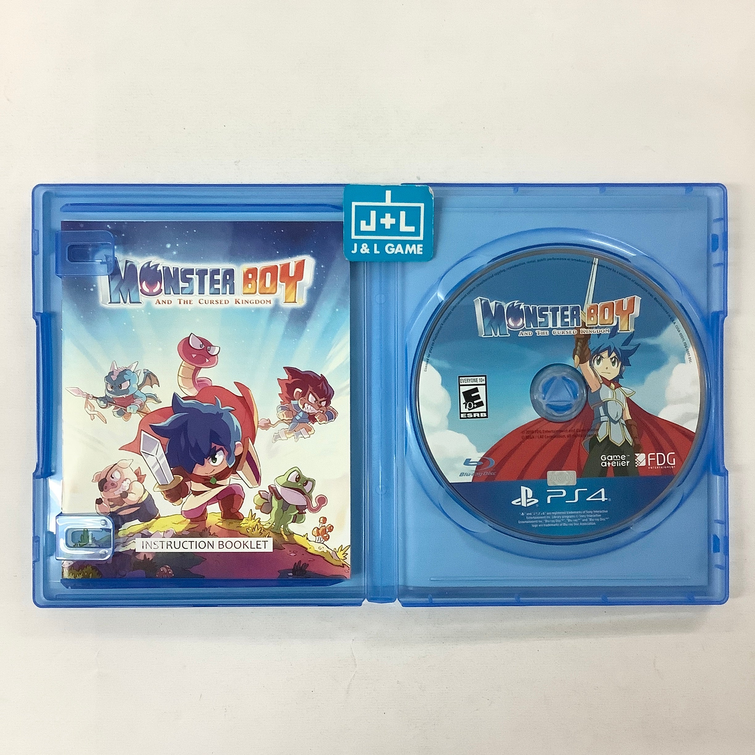 Monster Boy and the Cursed Kingdom - (PS4) PlayStation 4 [Pre-Owned] Video Games FDG Entertainment