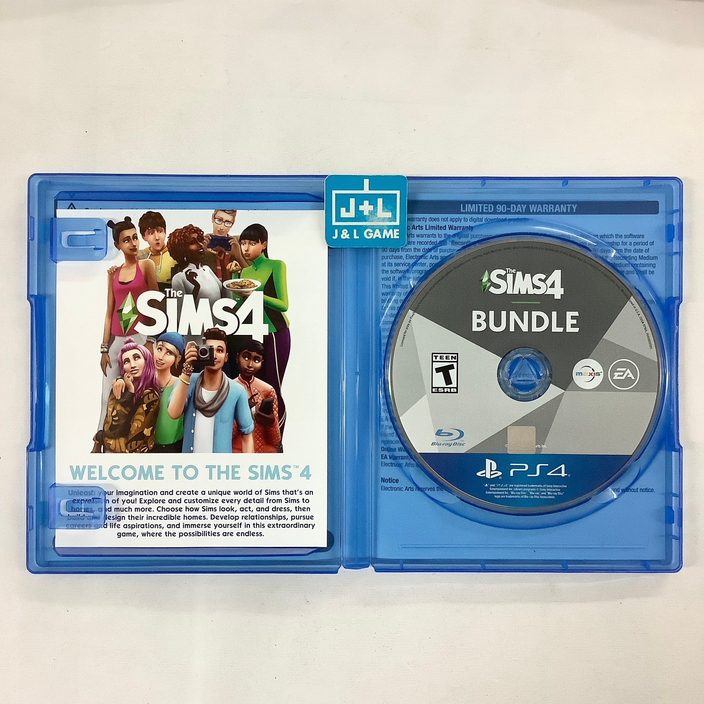 The Sims 4 Plus Island Living Bundle - (PS4) PlayStation 4 [Pre-Owned] Video Games Electronic Arts