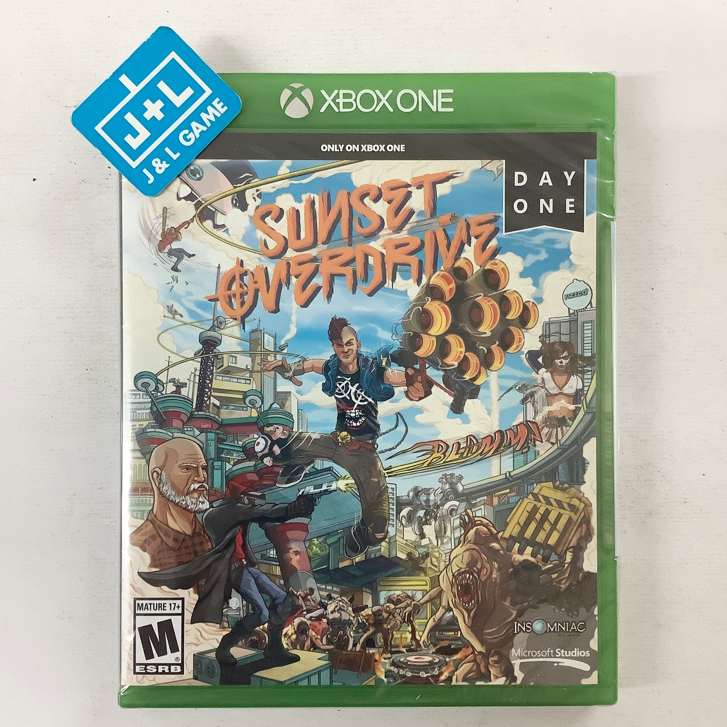 Sunset Overdrive (Day One Edition) - (XB1) Xbox One Video Games Microsoft Game Studios   