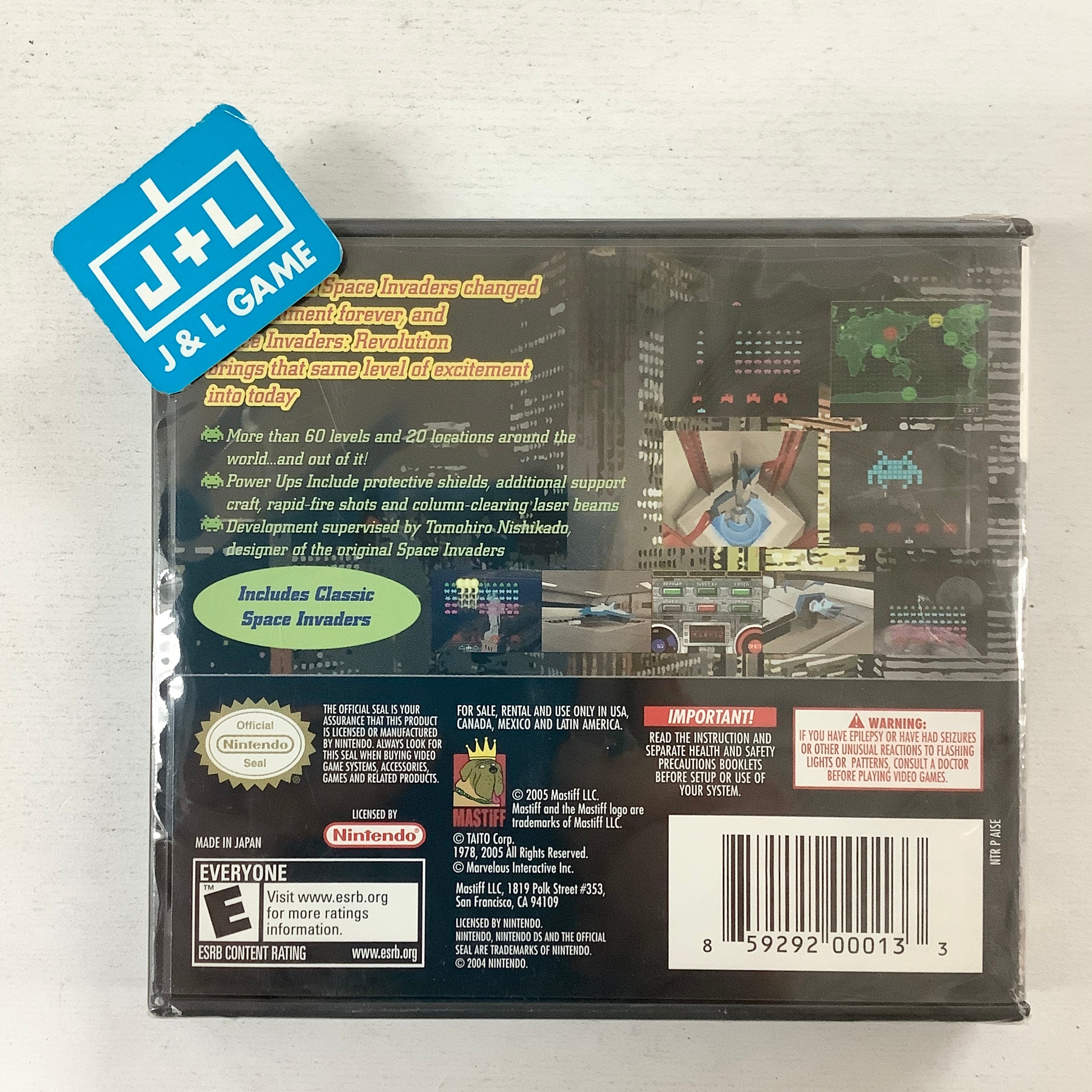 Space Invaders Revolution - (NDS) Nintendo DS Video Games Mastiff   