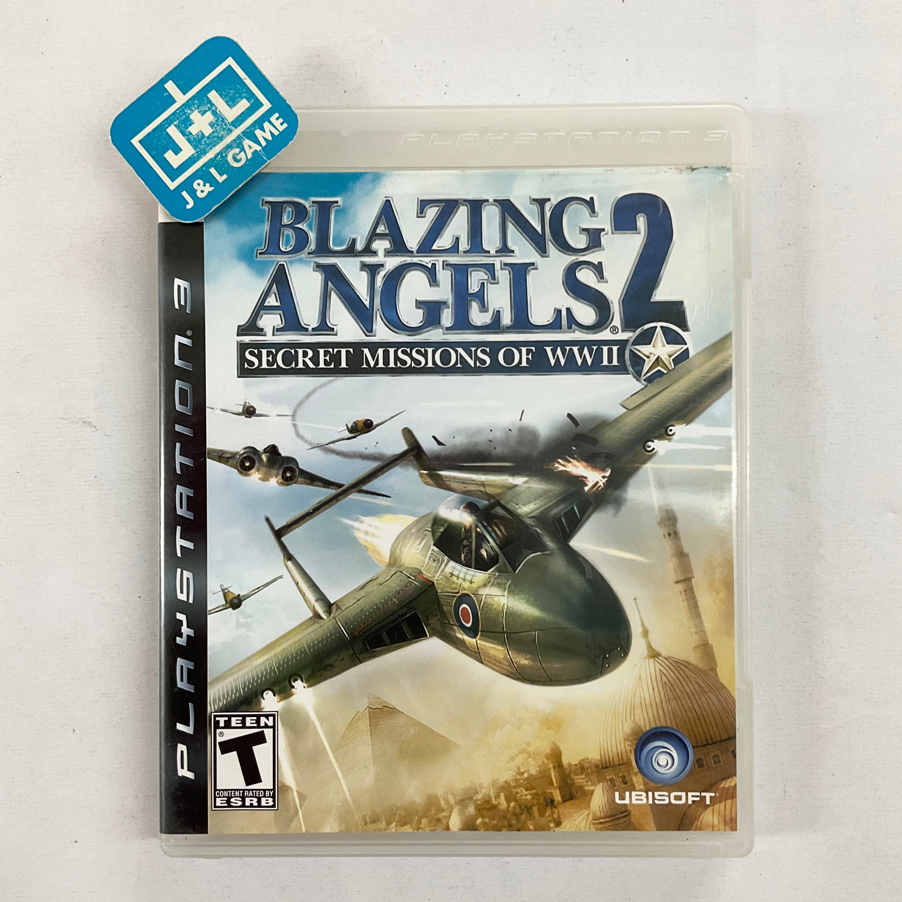 Blazing Angels 2: Secret Missions of WWII - (PS3) PlayStation 3 [Pre-Owned] Video Games Ubisoft   