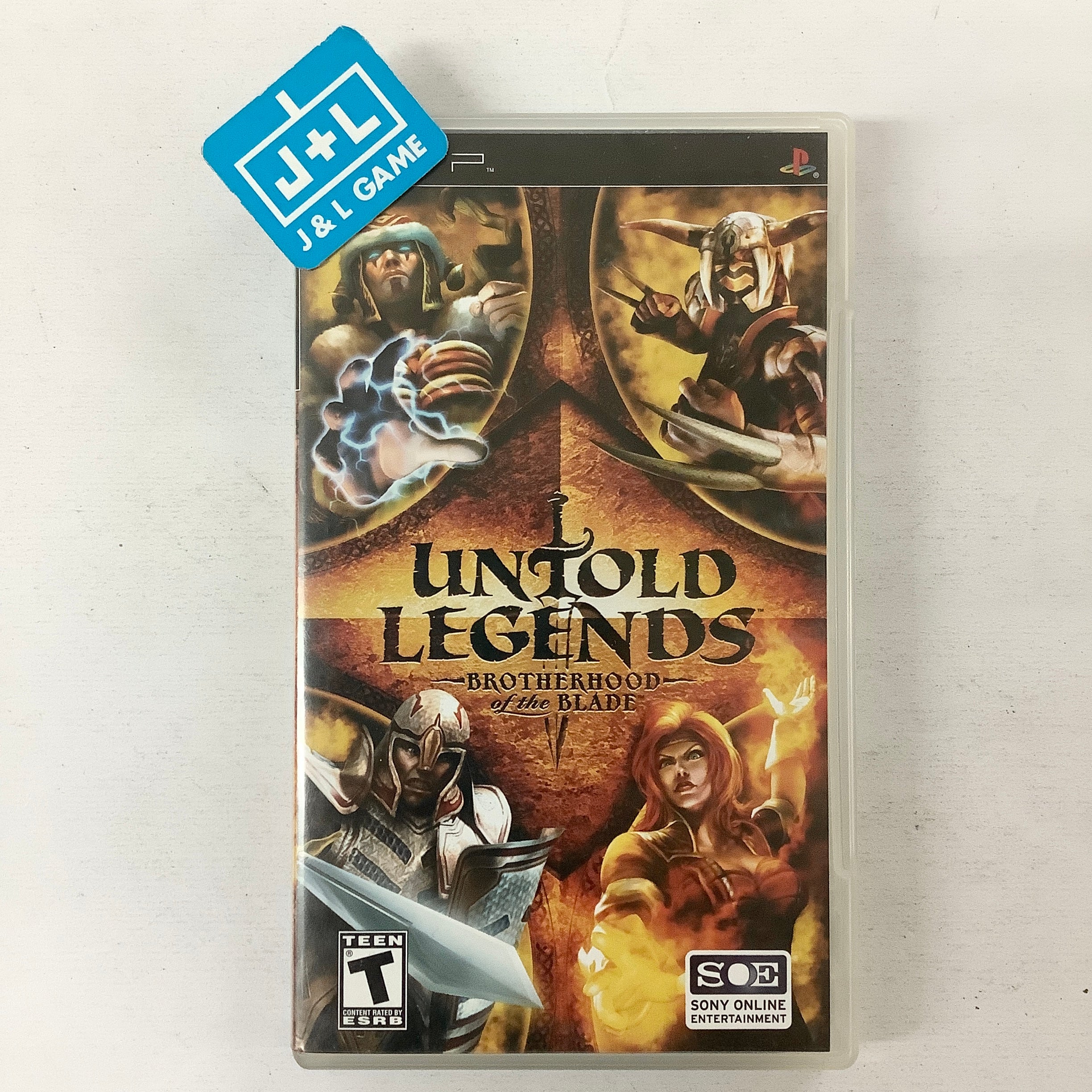 Untold Legends: Brotherhood of the Blade - Sony PSP [Pre-Owned] Video Games Sony Online Entertainment   