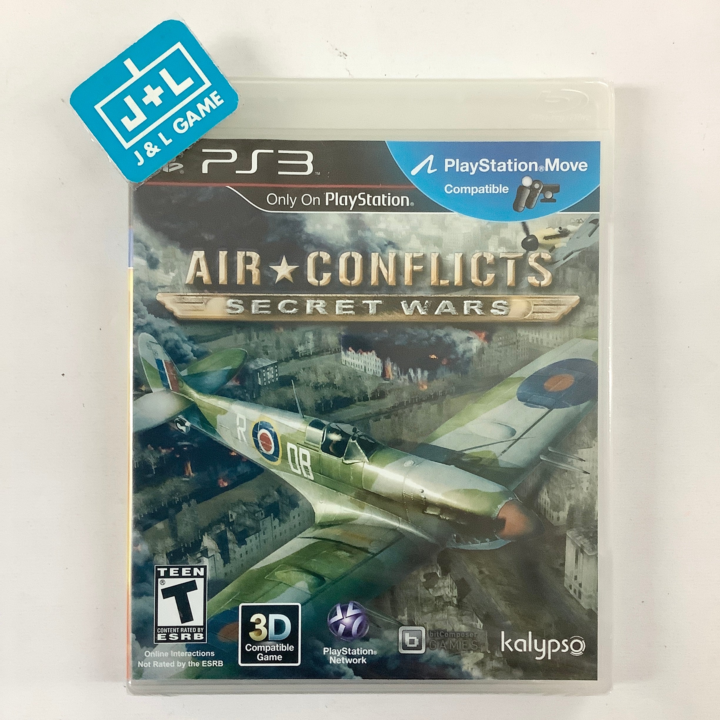 Air Conflicts: Secret Wars - (PS3) PlayStation 3 Video Games Kalypso   