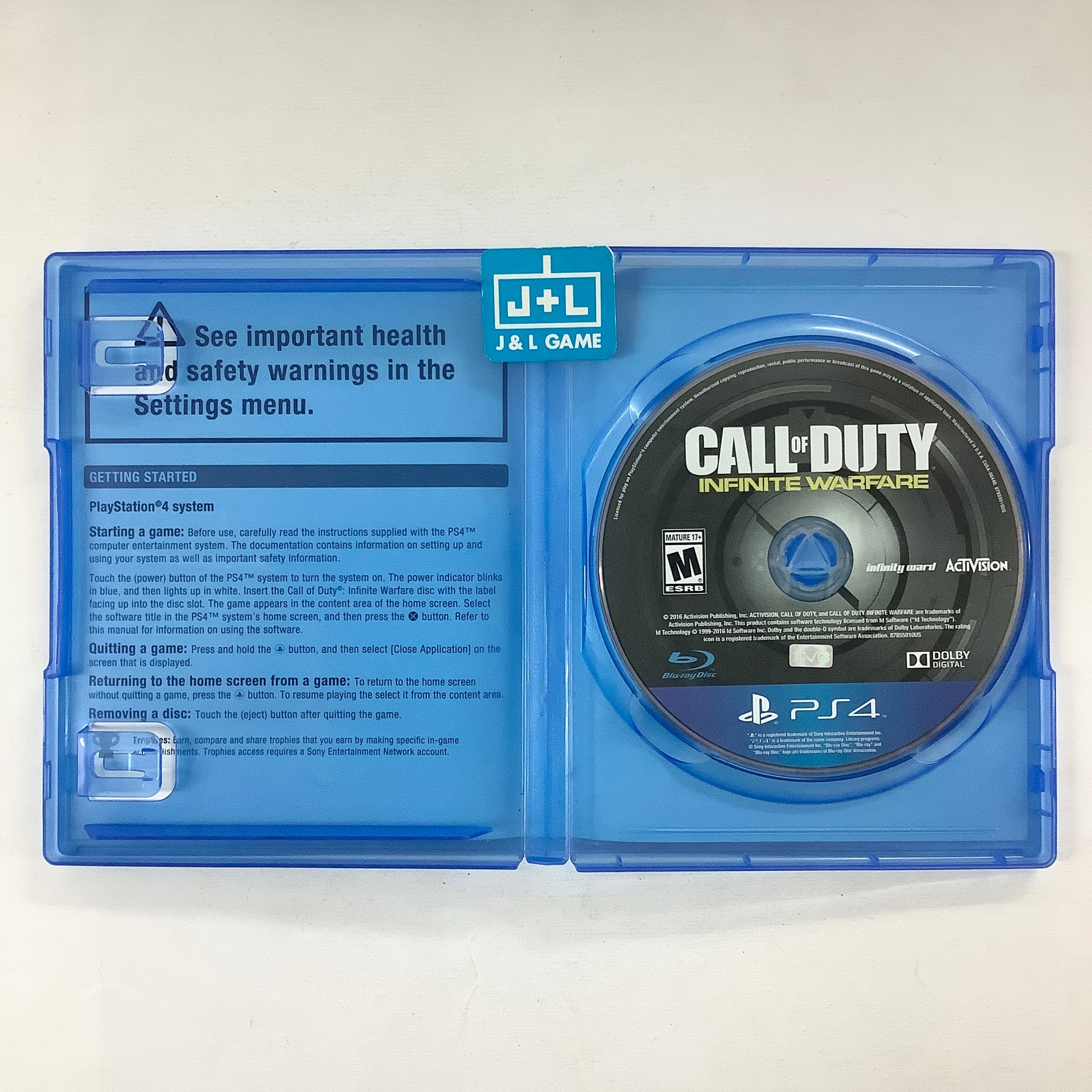 Call of Duty: Infinite Warfare - (PS4) PlayStation 4 [Pre-Owned] Video Games Activision   