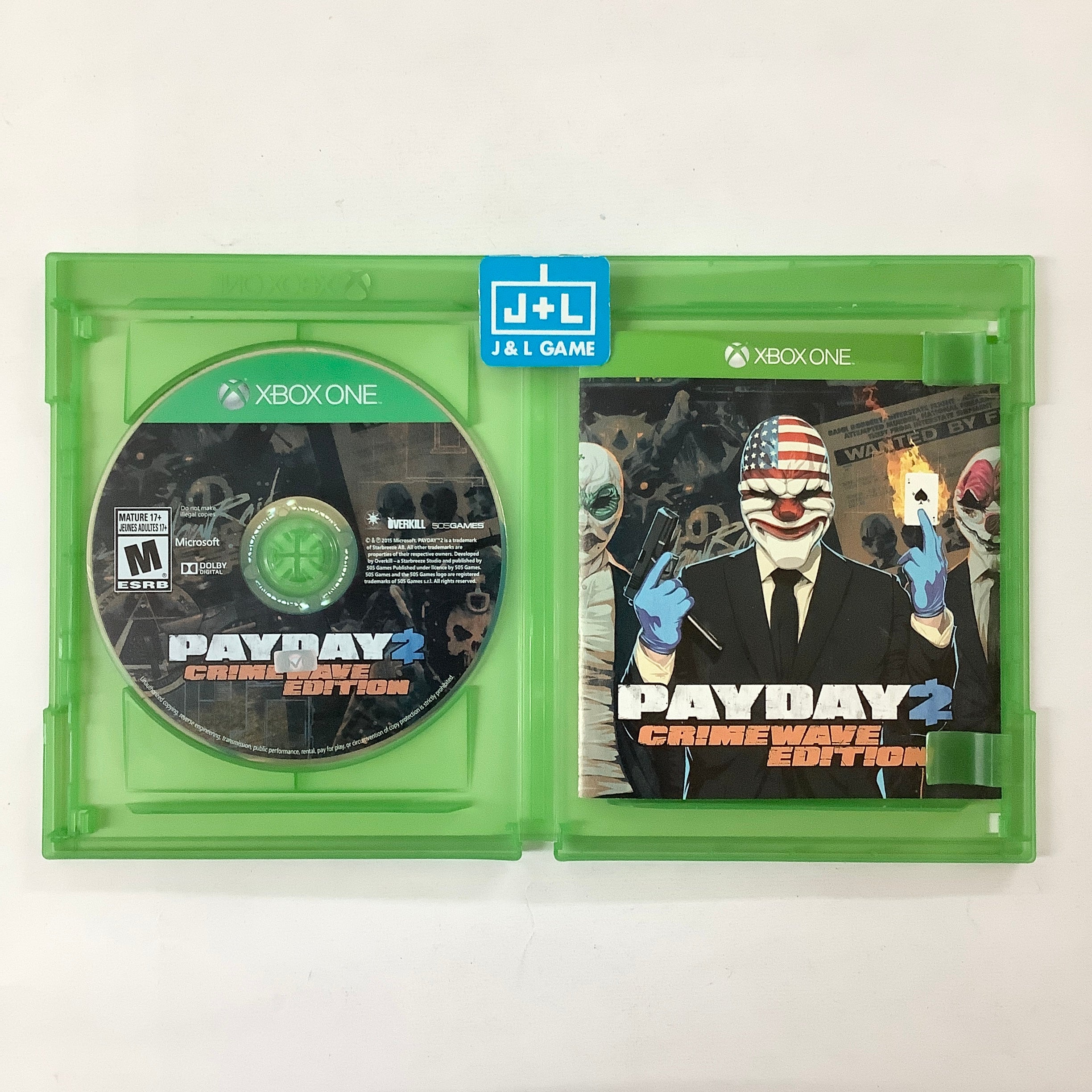 Payday 2: Crimewave Edition - (XB1) Xbox One [Pre-Owned] Video Games 505 Games   